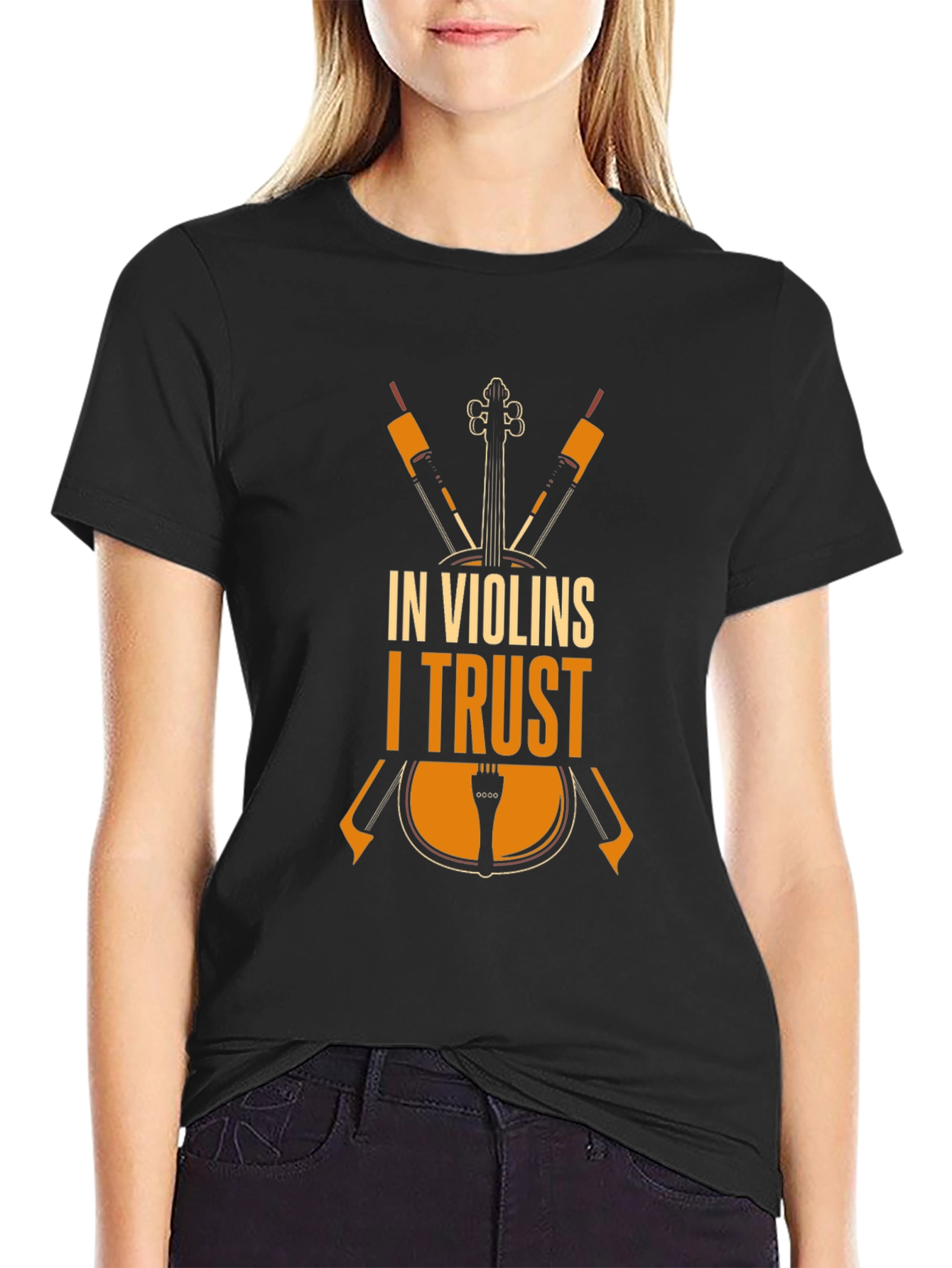 In Violins I Trust - Musicians T-Shirt
