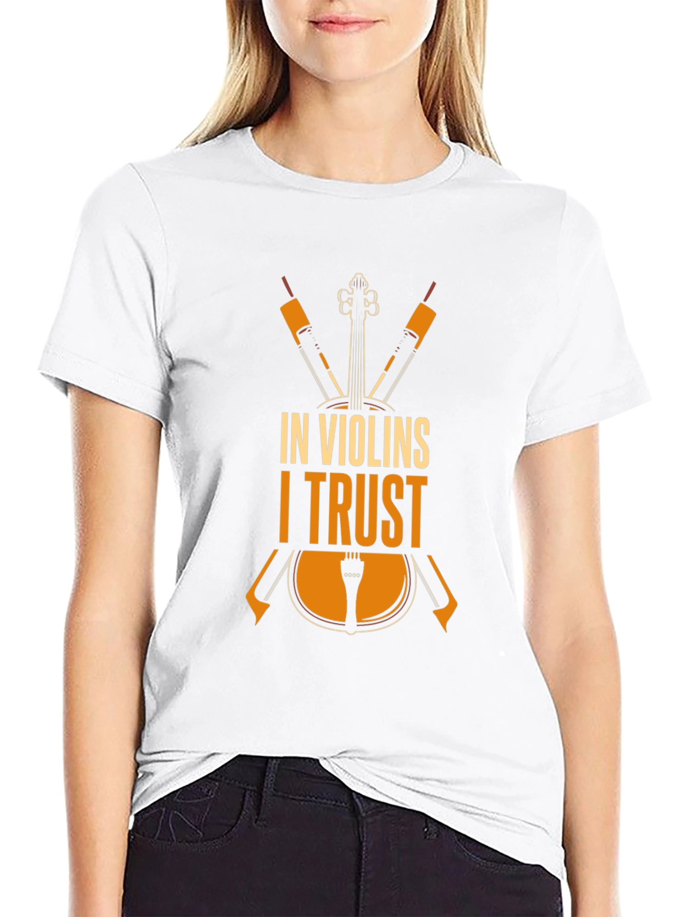 In Violins I Trust - Musicians T-Shirt