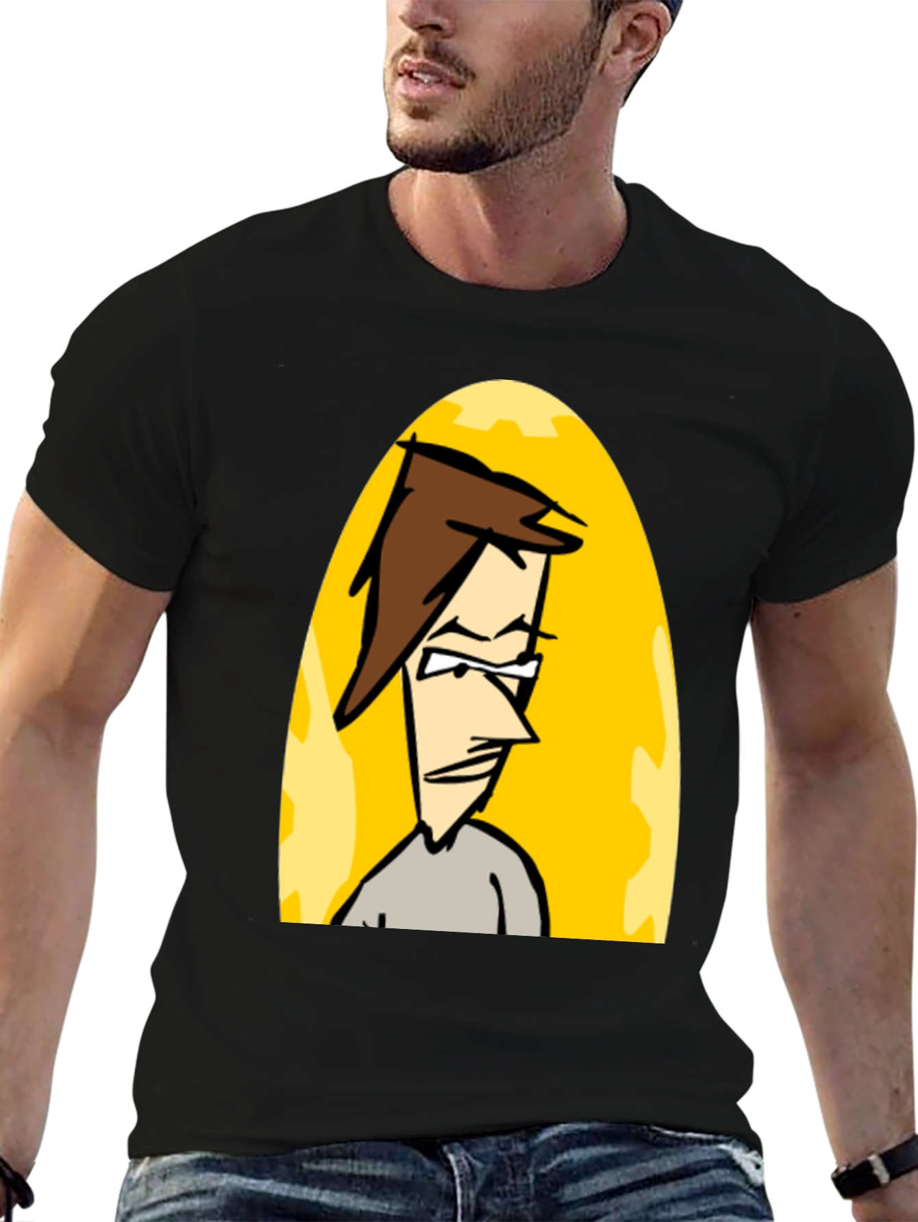 Cartoon Character Graphic T-Shirt