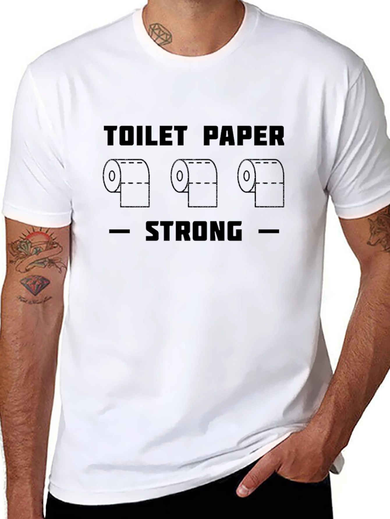 Toilet Paper Strong Graphic Tee