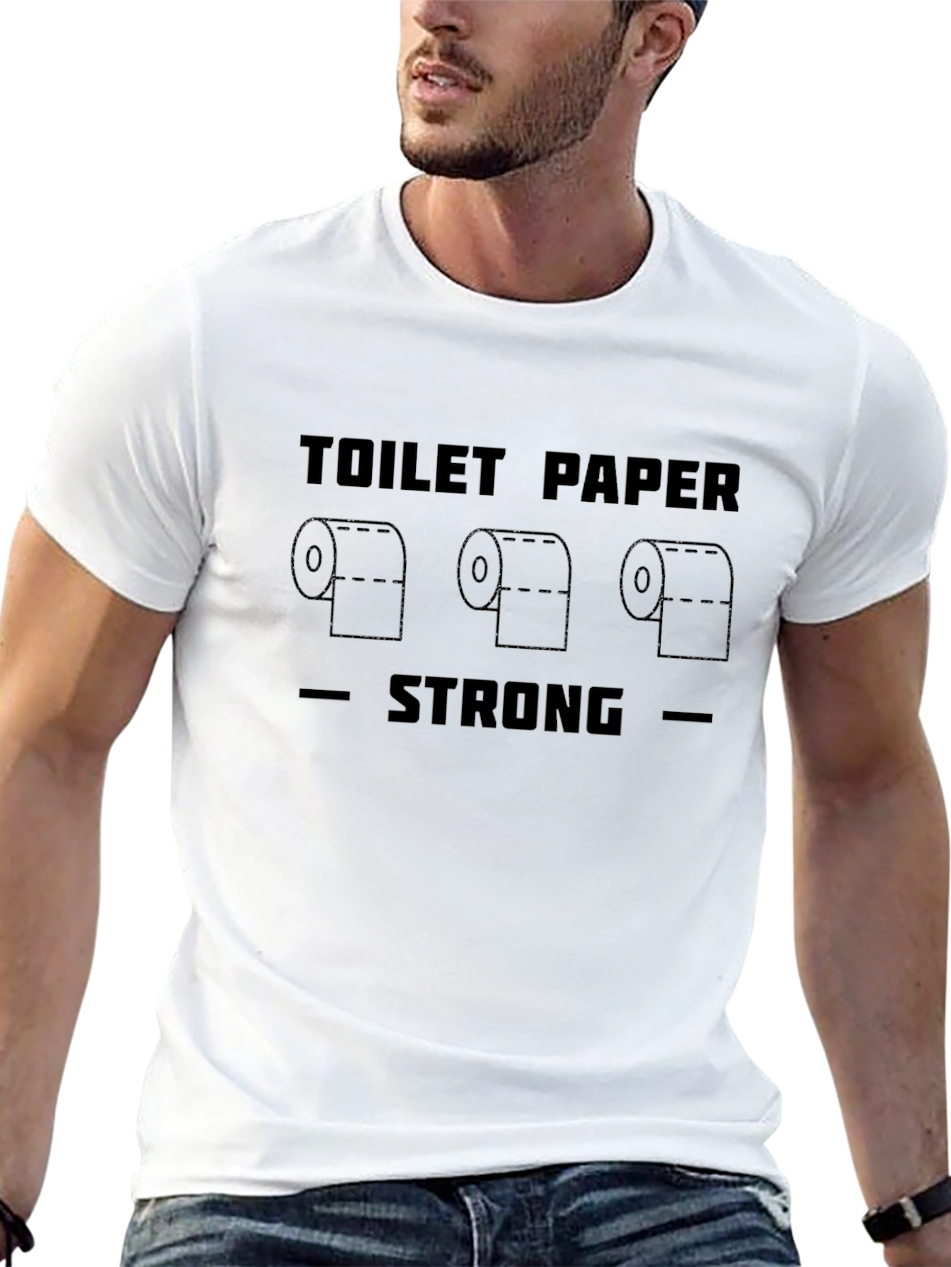 Toilet Paper Strong Graphic Tee