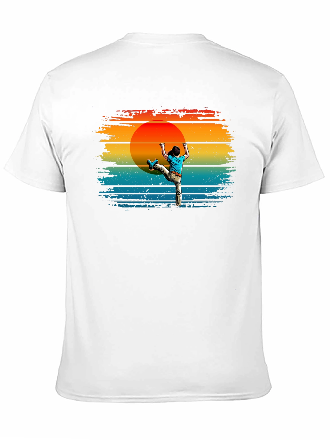 Climbing Sunset Graphic Tee