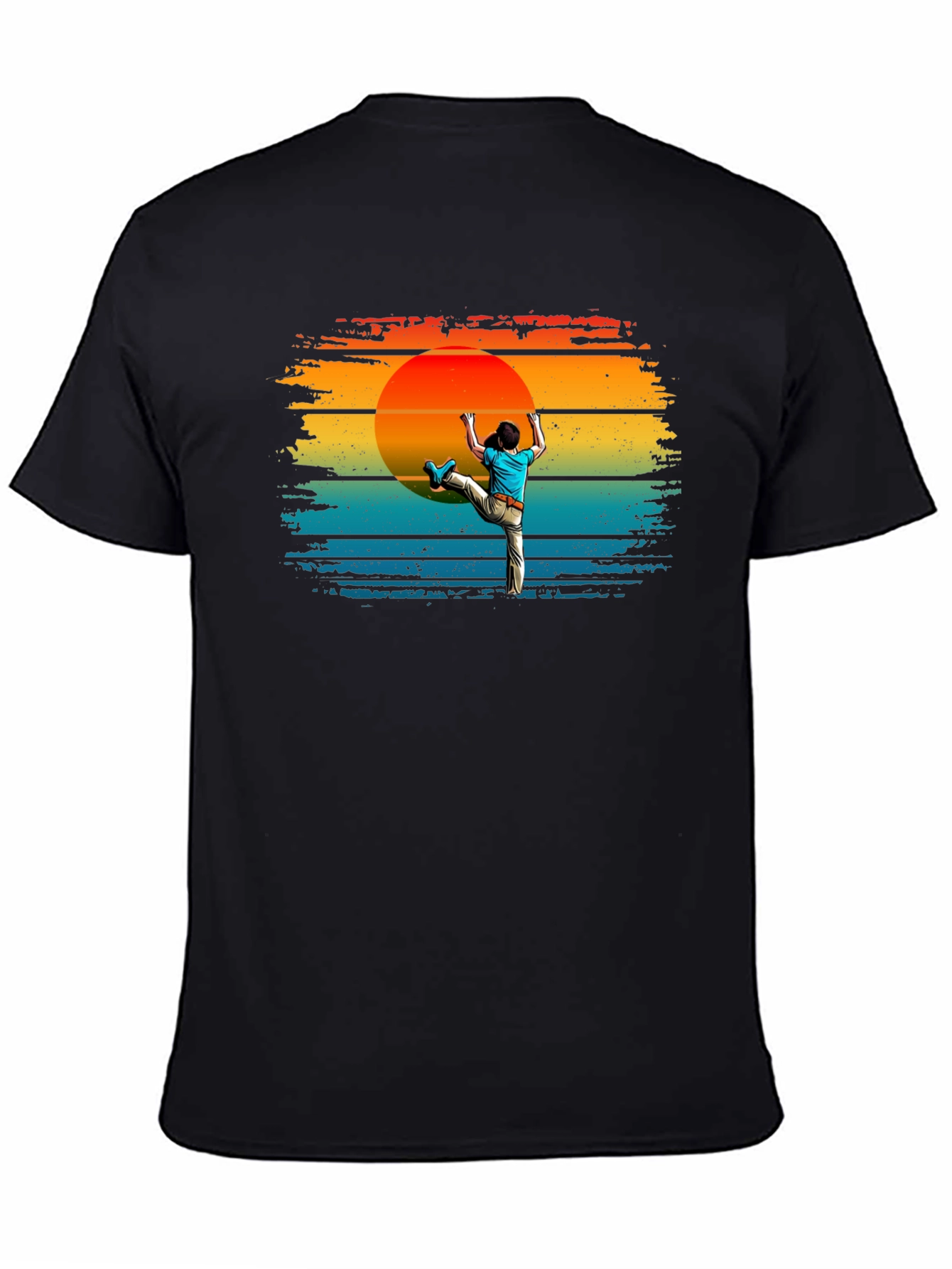 Climbing Sunset Graphic Tee