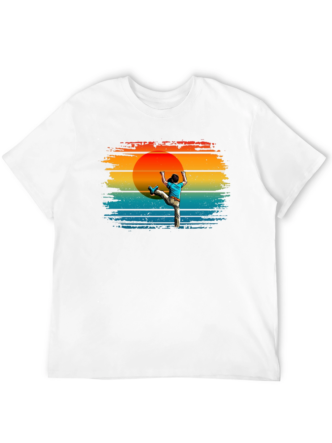Climbing Sunset Graphic Tee