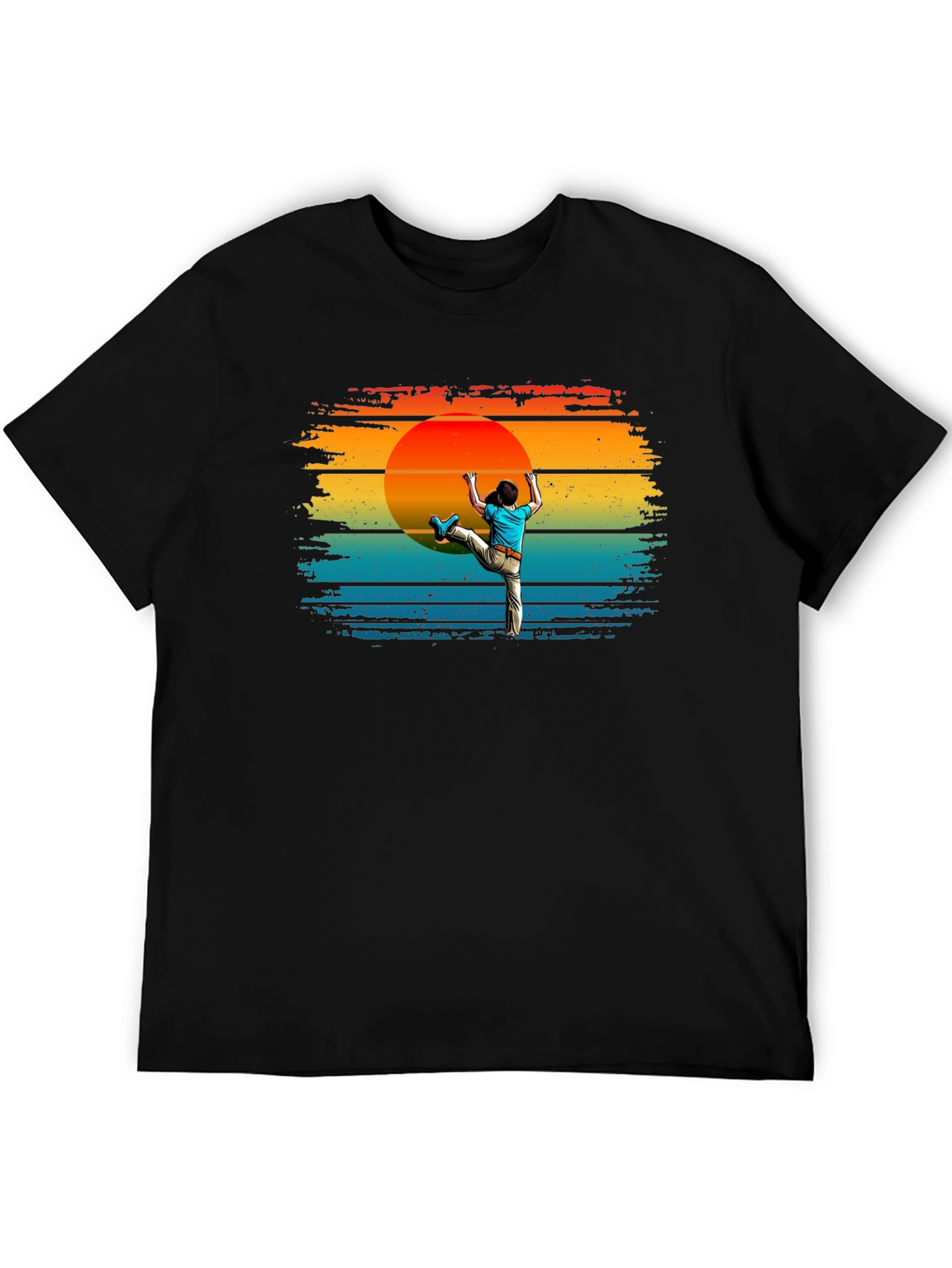 Climbing Sunset Graphic Tee