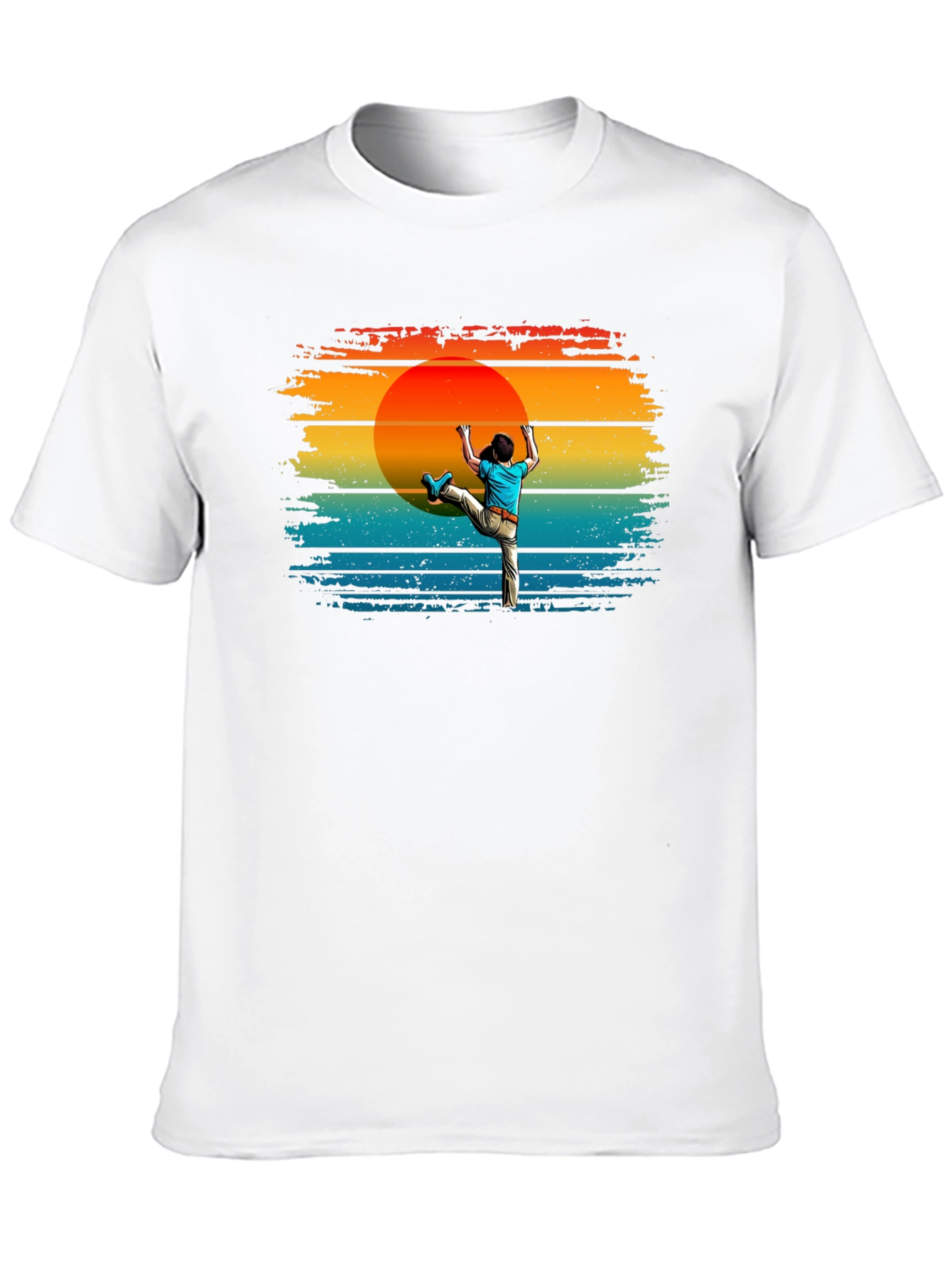 Climbing Sunset Graphic Tee