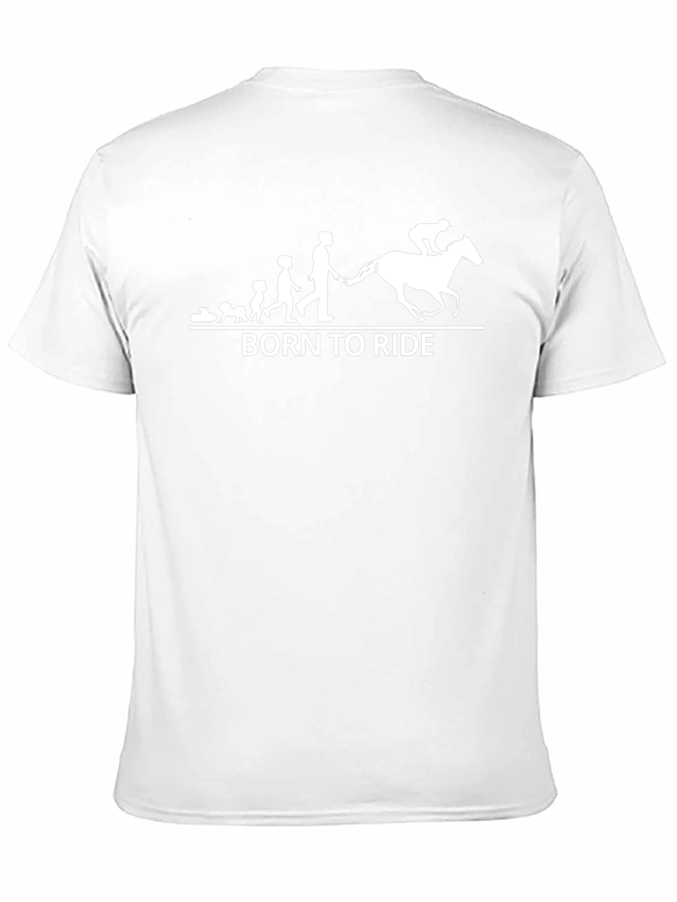Born To Ride Evolution Graphic T-Shirt