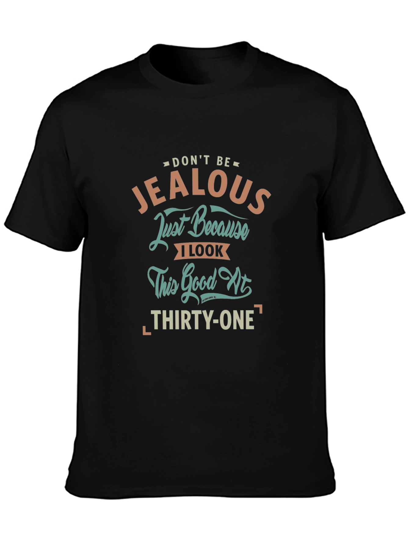 Dont Be Jealous 31st Birthday T-Shirt