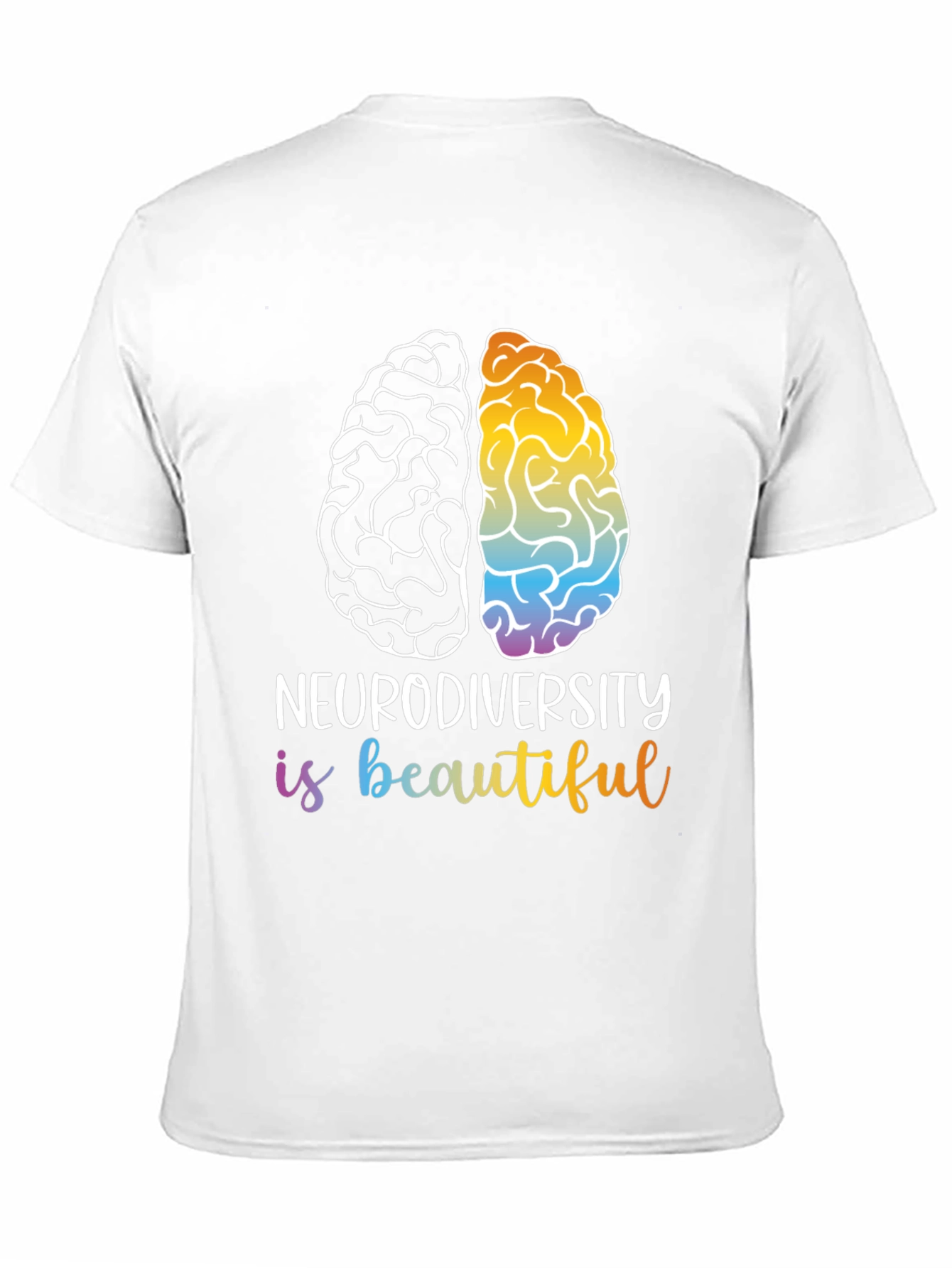 Neurodiversity is Beautiful Graphic T-Shirt