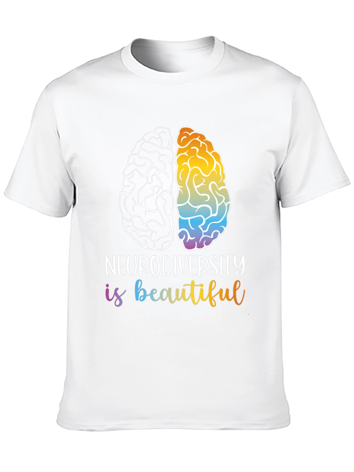 Neurodiversity is Beautiful Graphic T-Shirt
