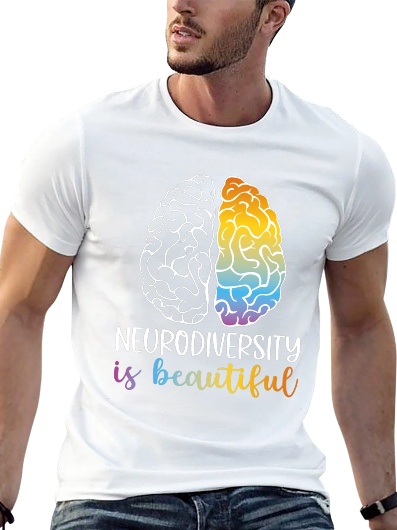 Neurodiversity is Beautiful Graphic T-Shirt
