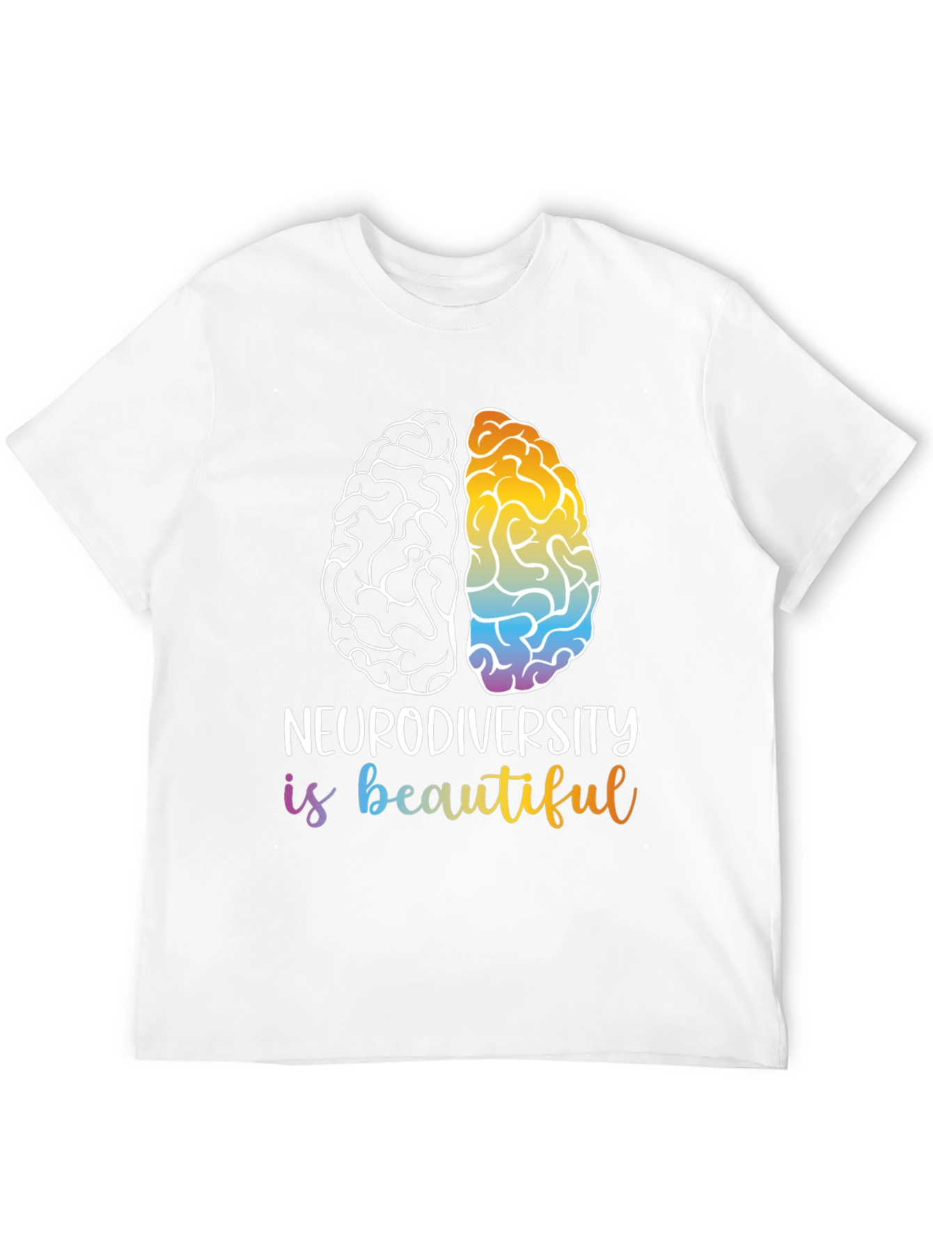 Neurodiversity is Beautiful Graphic T-Shirt