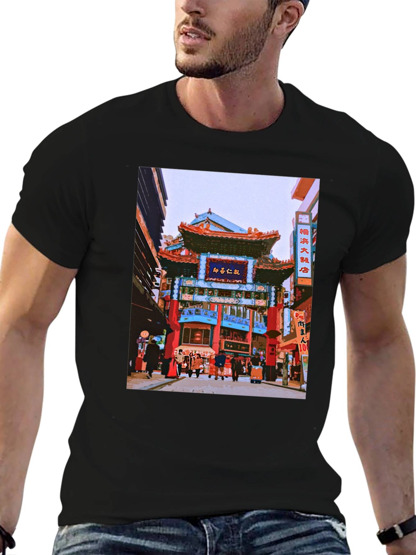 Chinatown T-Shirt - Stylish Graphic Tee