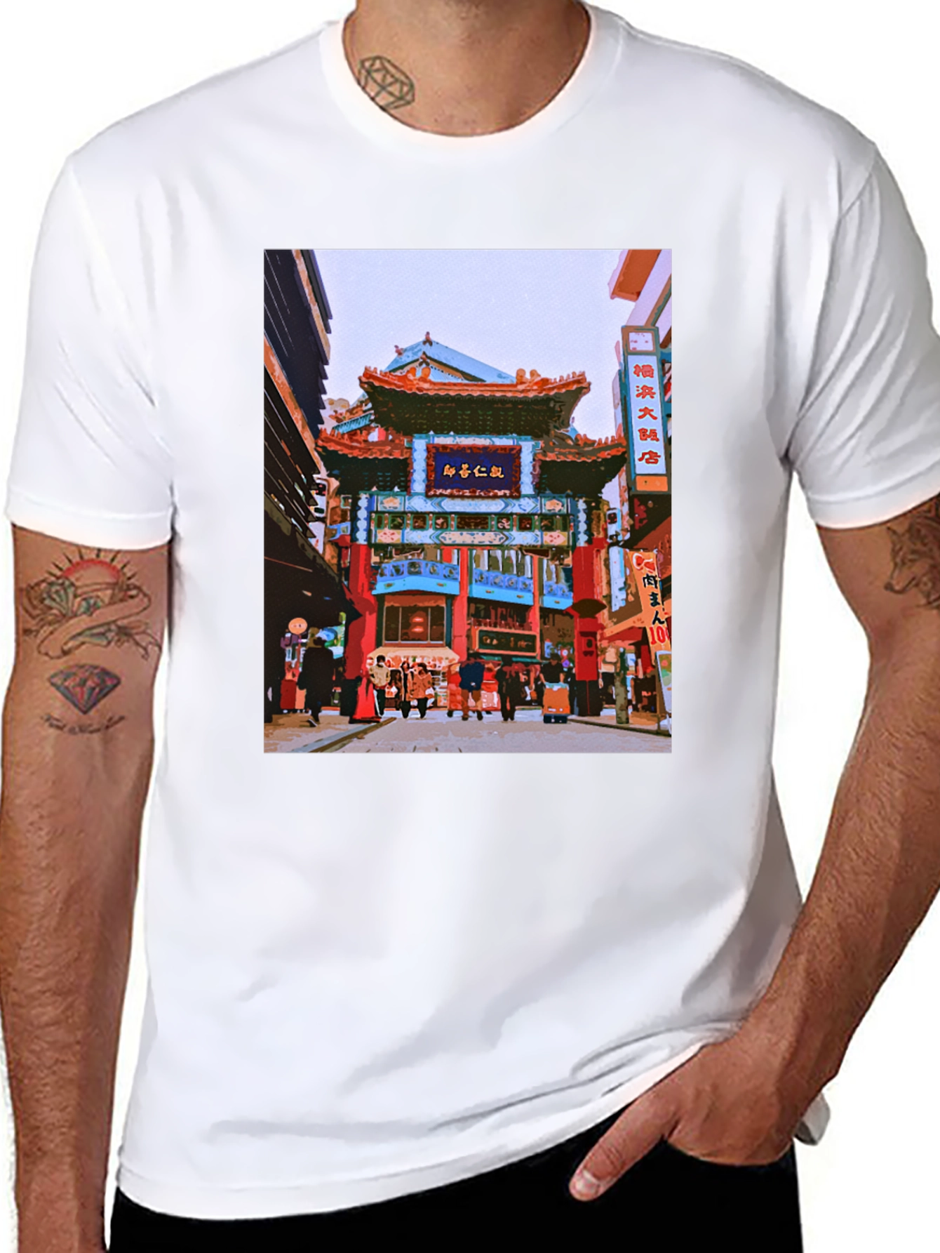 Chinatown T-Shirt - Stylish Graphic Tee