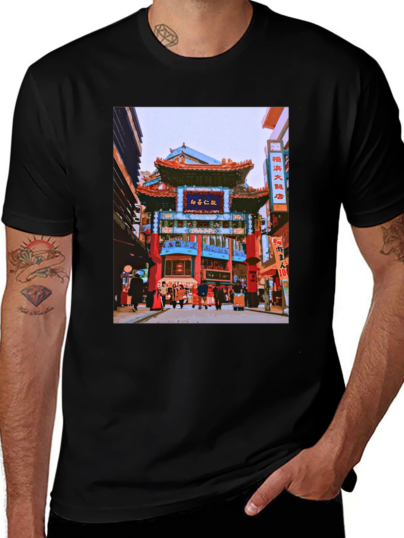 Chinatown T-Shirt - Stylish Graphic Tee