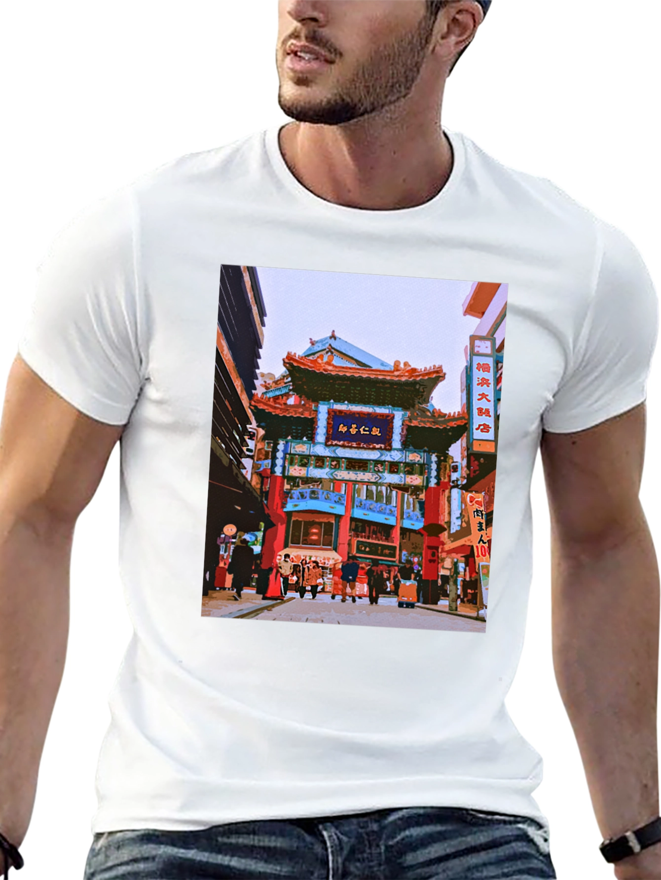 Chinatown T-Shirt - Stylish Graphic Tee