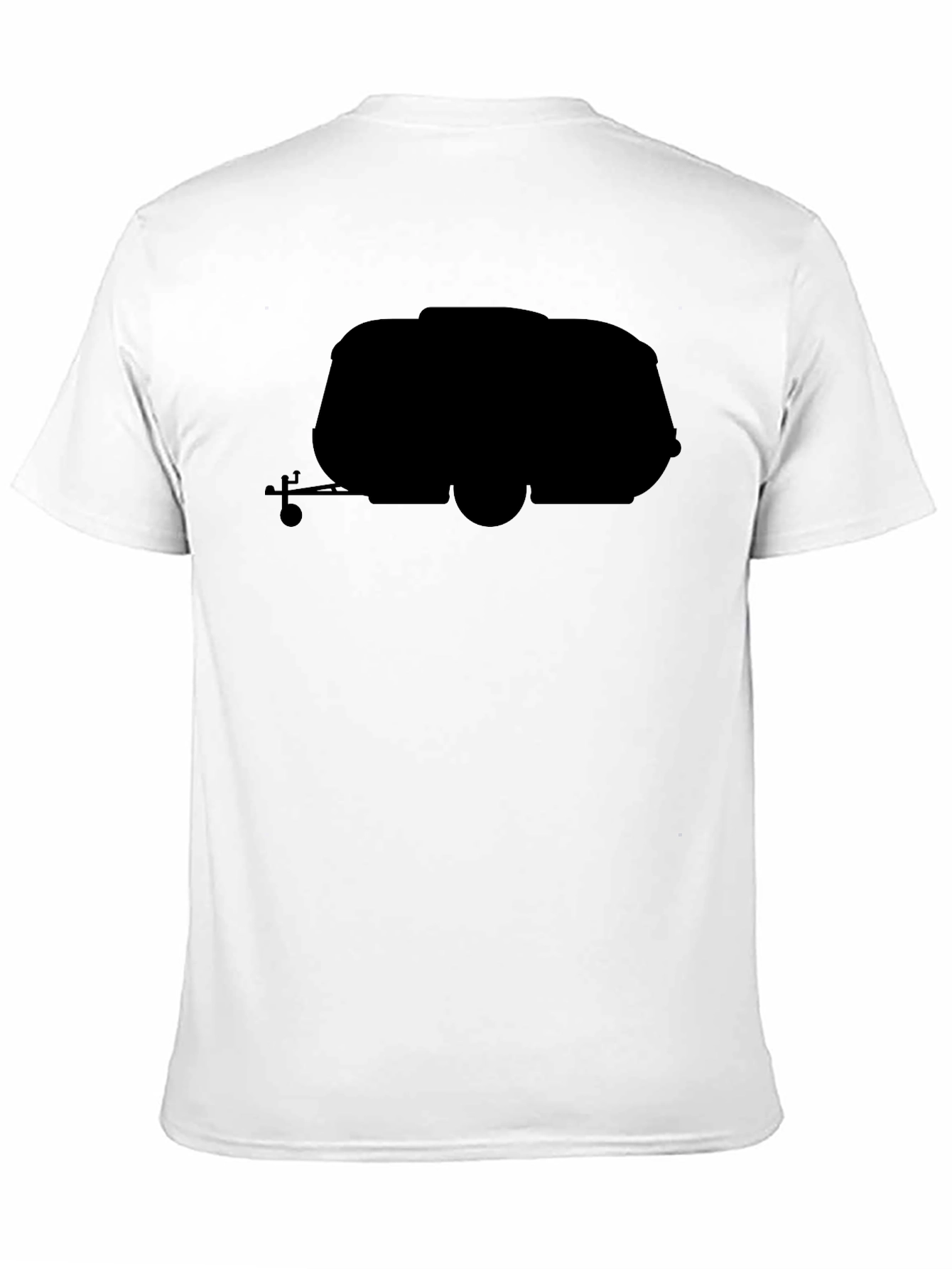 Retro Camper Black T-Shirt - Travel in Style
