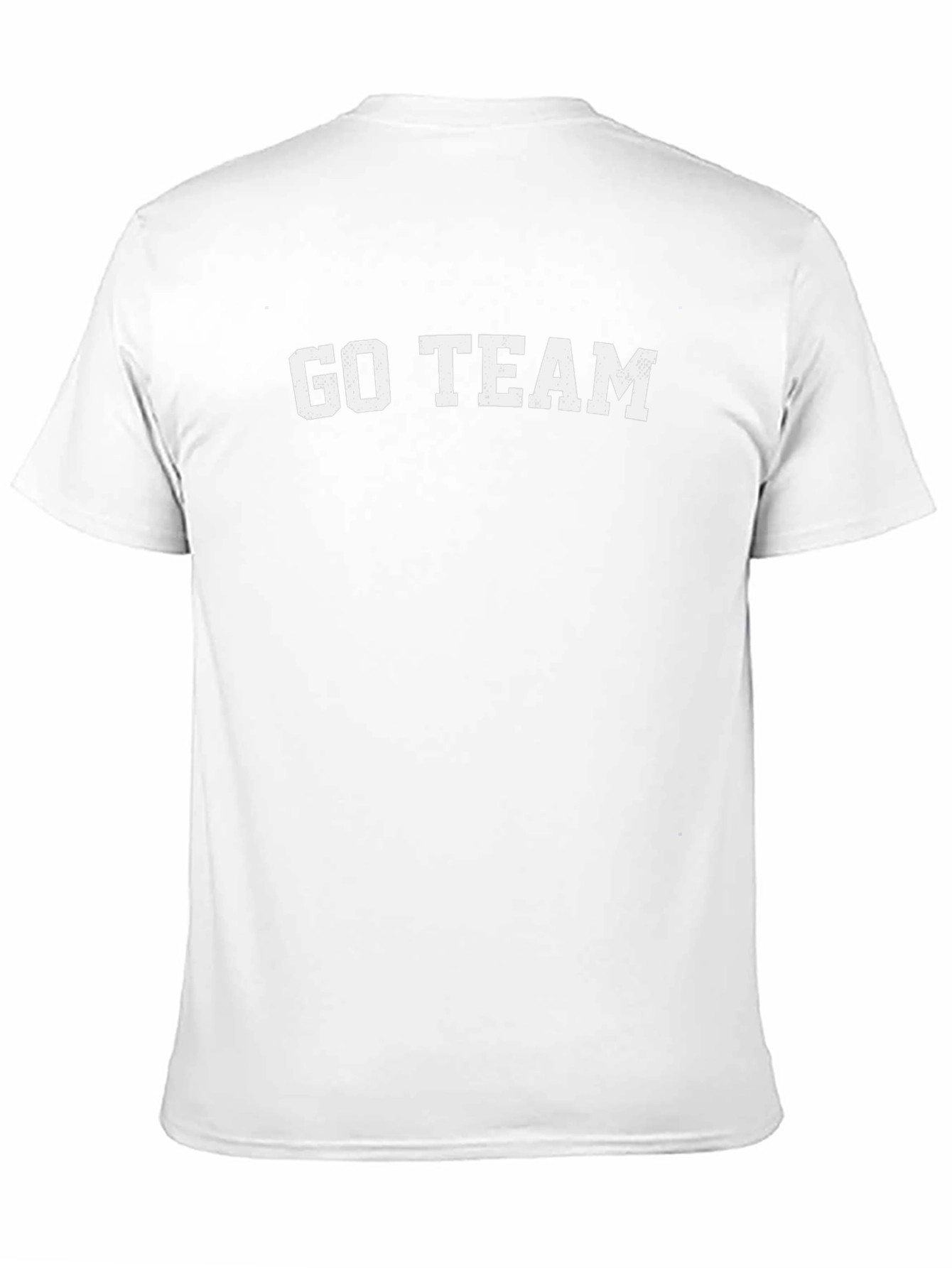 Go Team Graphic Tee - Black Cotton T-Shirt