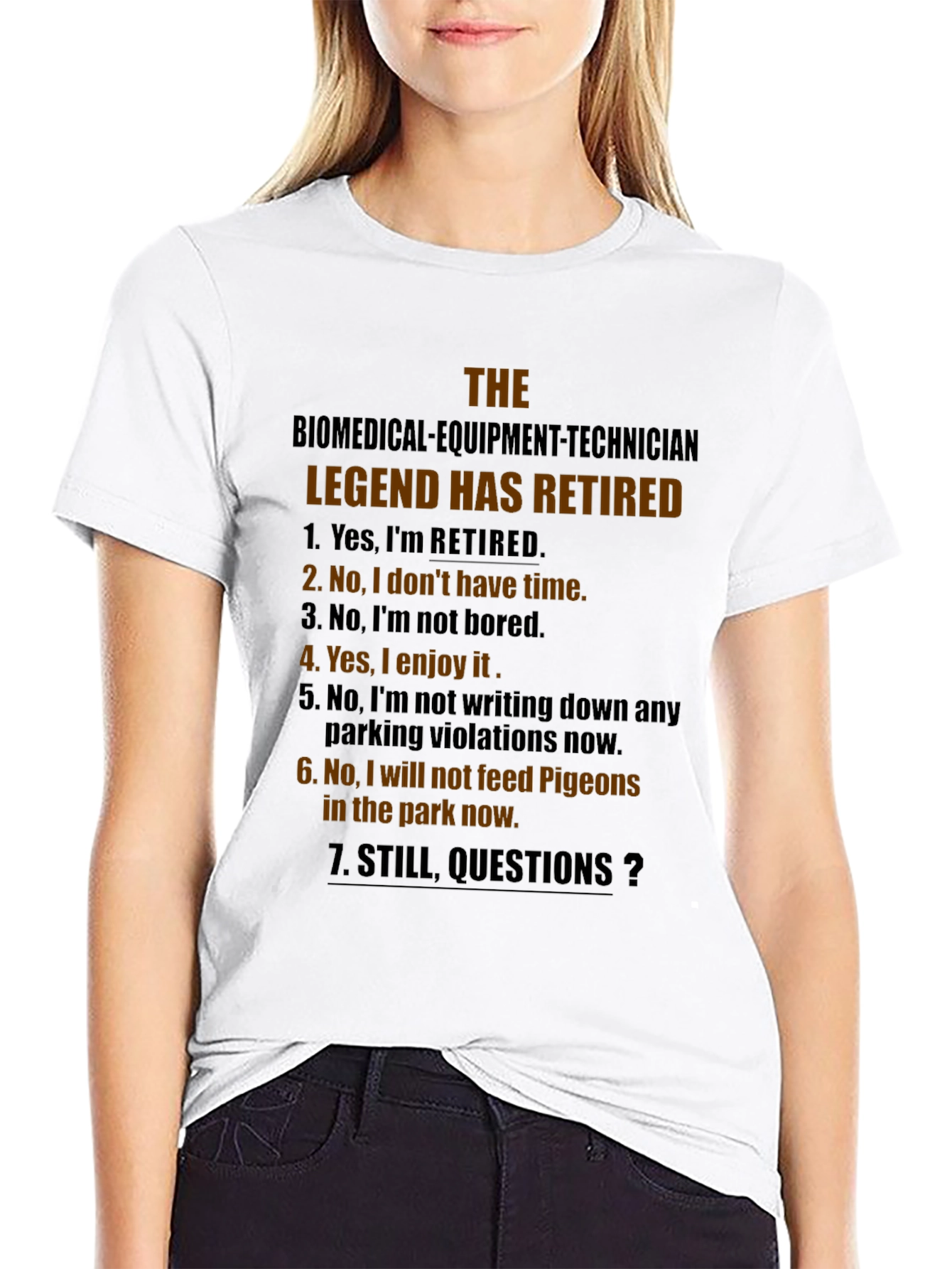 Retired Biomedical Tech Legend T-Shirt
