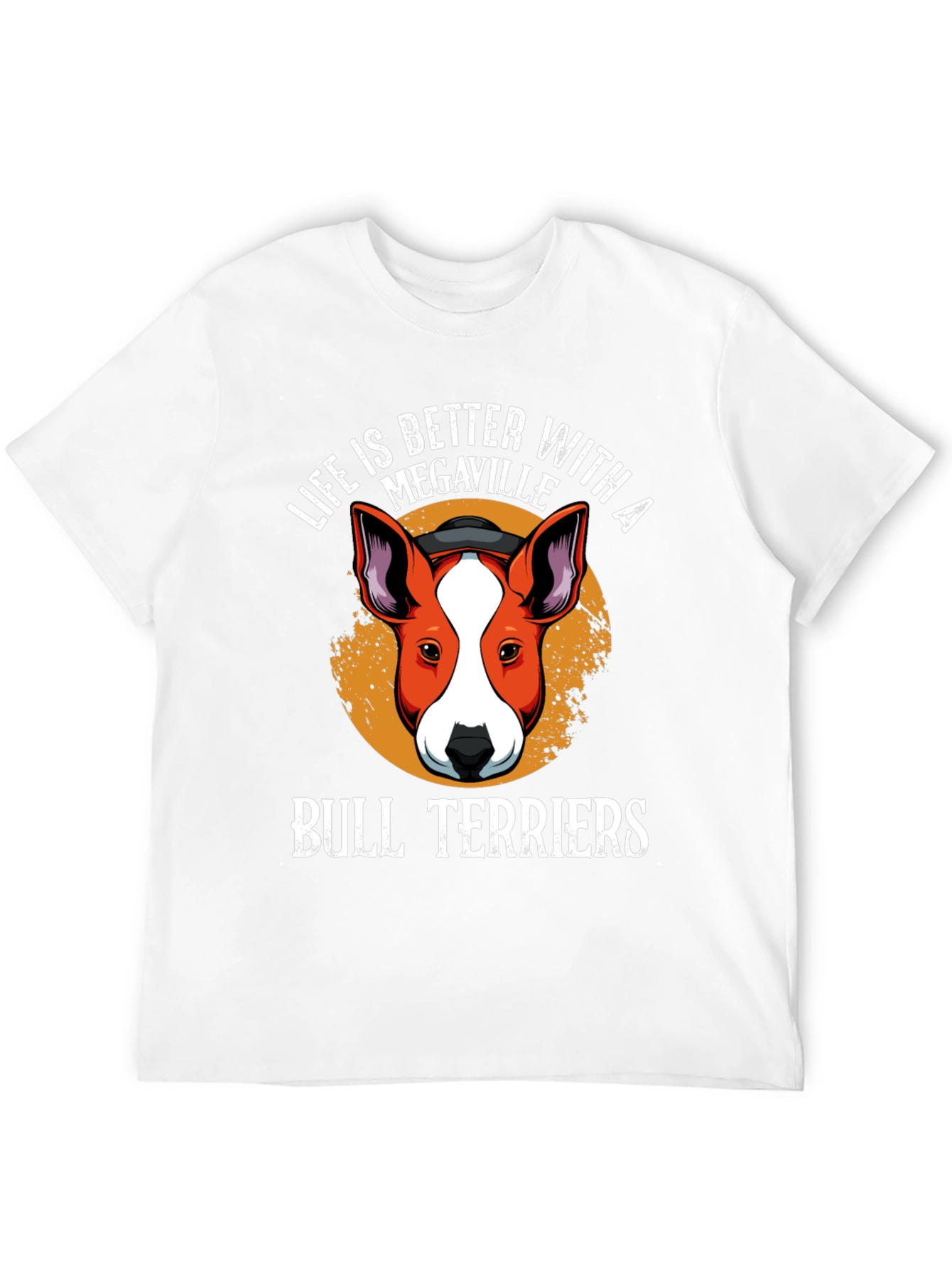 Megaville Bull Terriers Graphic T-Shirt