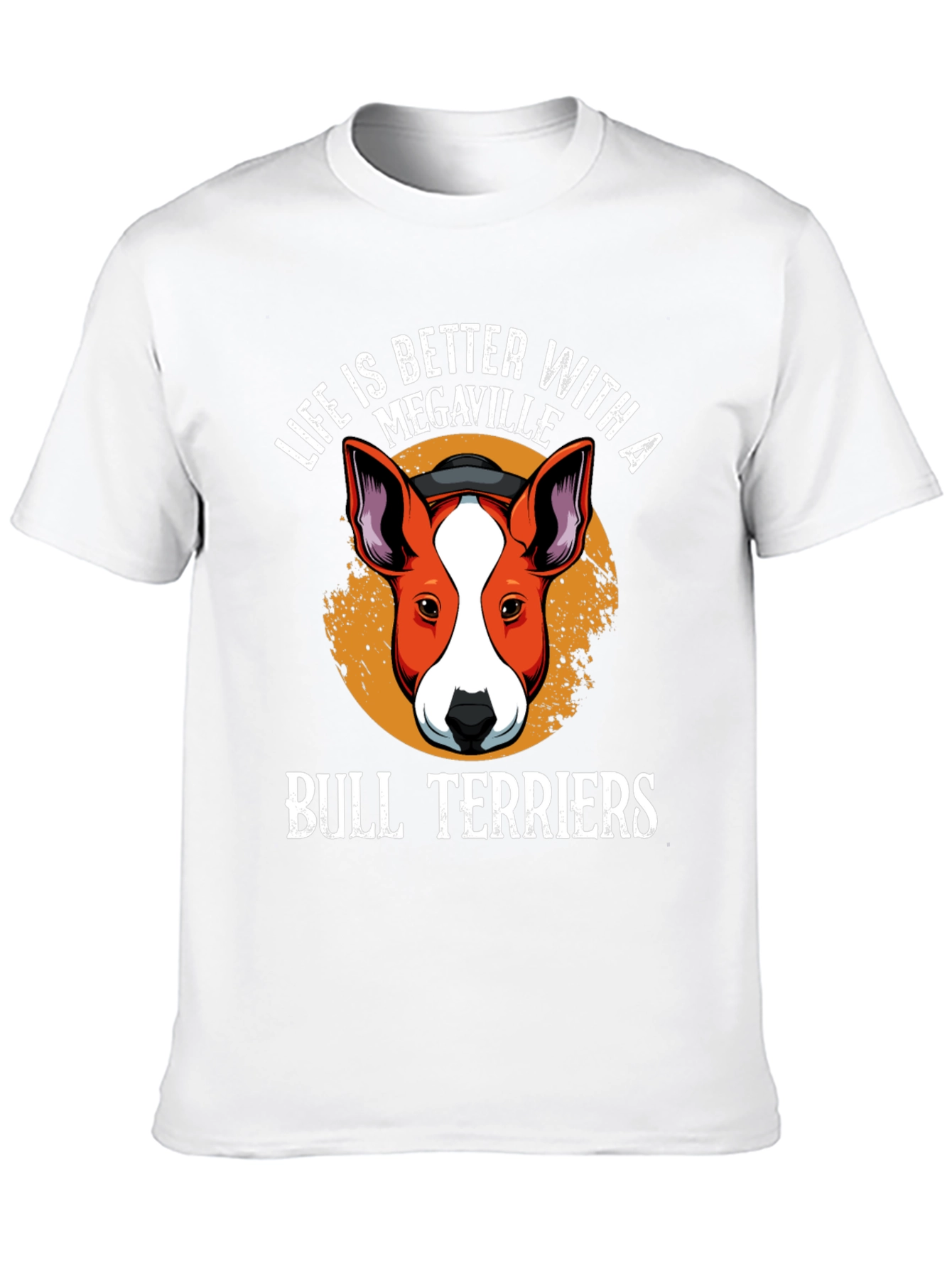 Megaville Bull Terriers Graphic T-Shirt