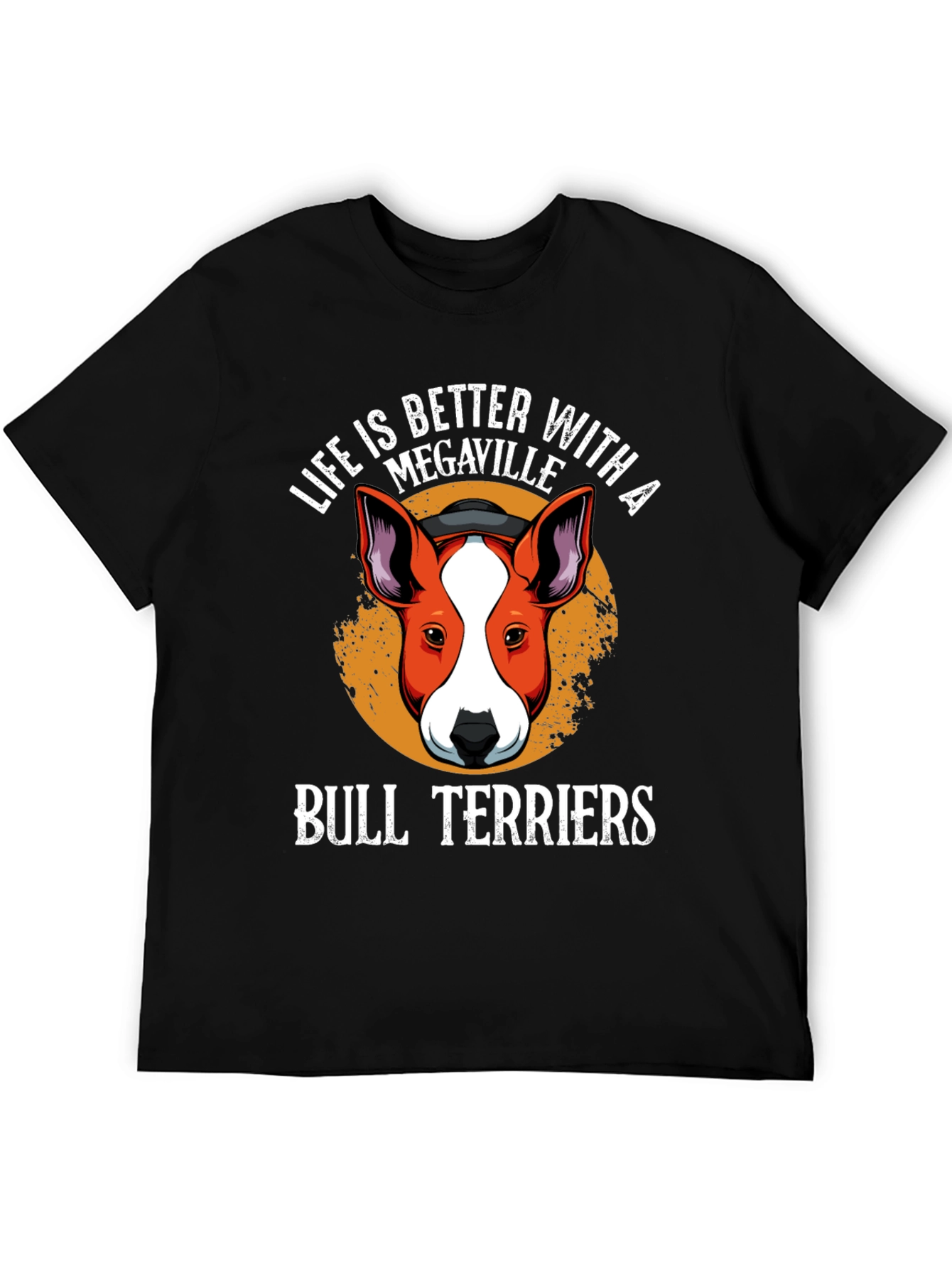 Megaville Bull Terriers Graphic T-Shirt