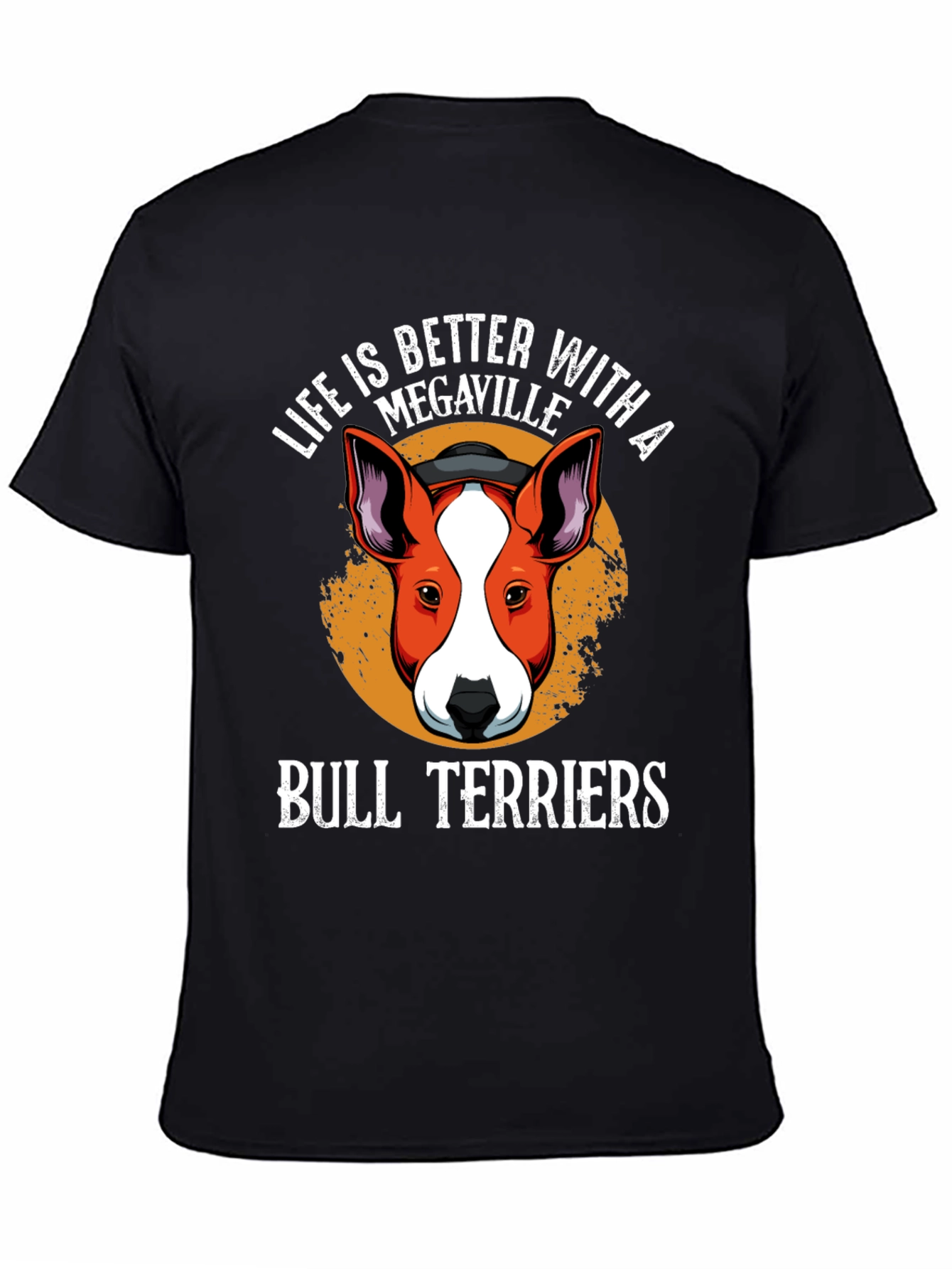 Megaville Bull Terriers Graphic T-Shirt