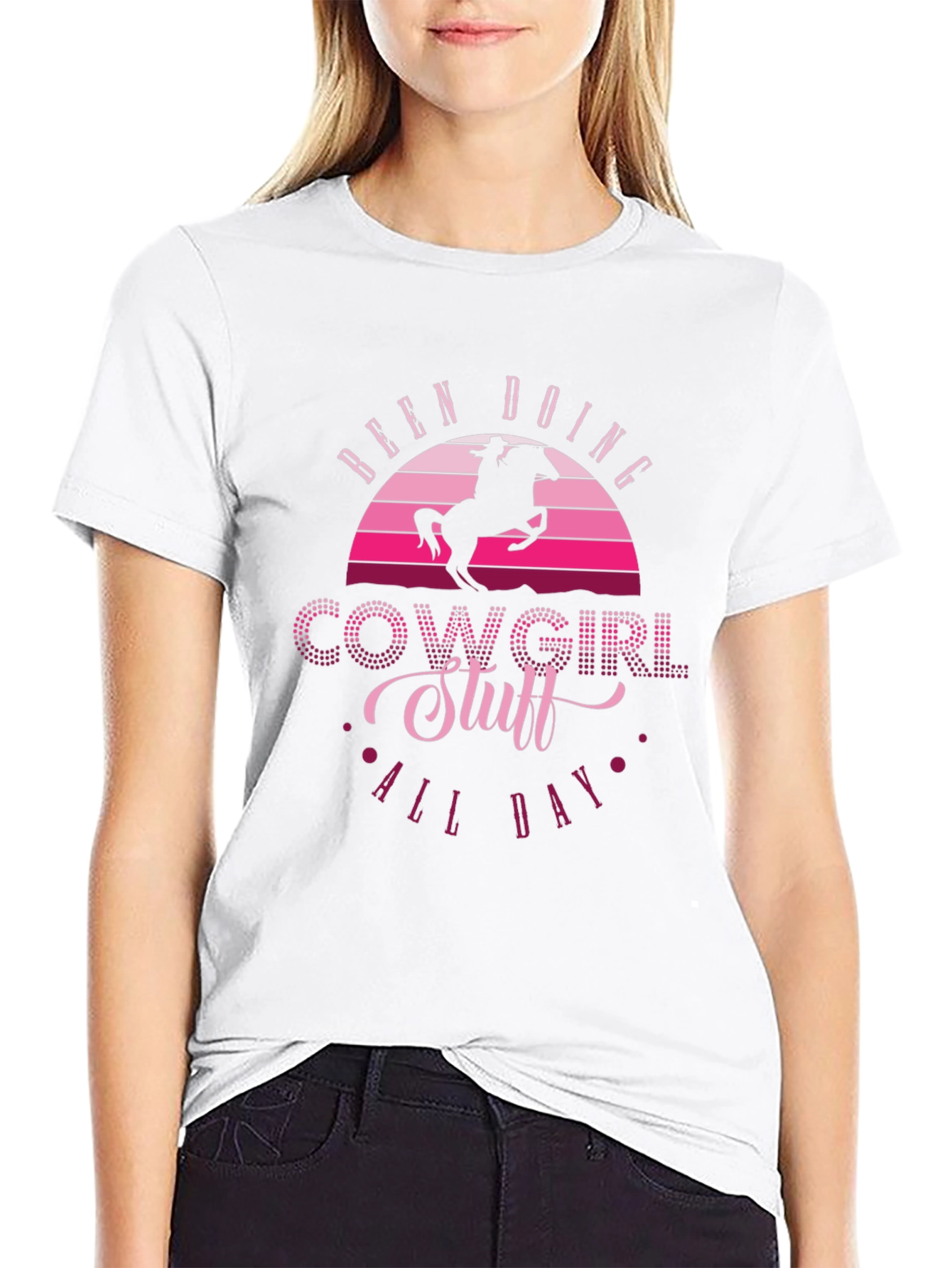 Cowgirl All Day Tee