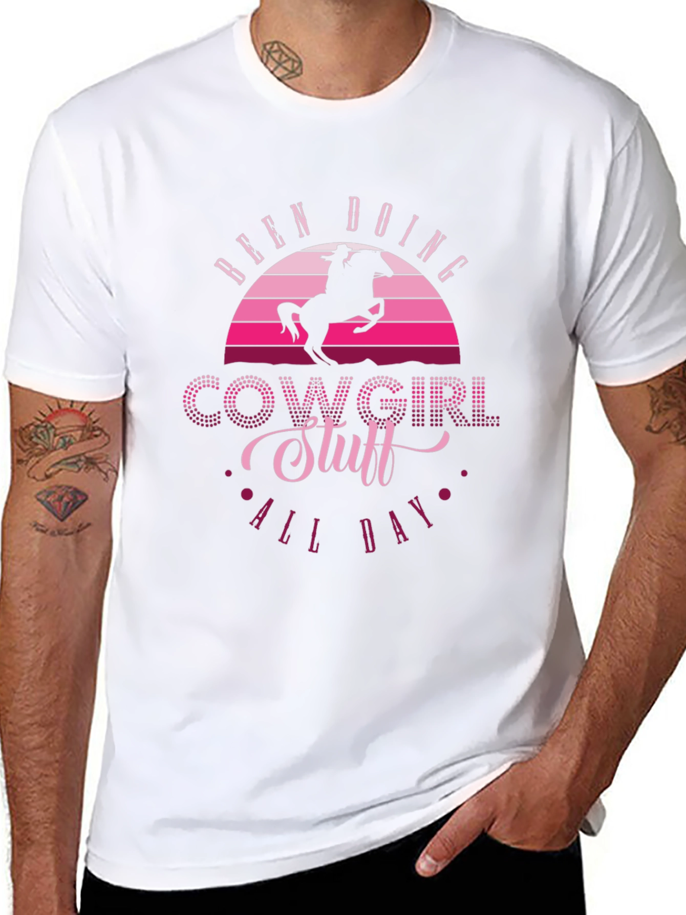 Cowgirl All Day Tee