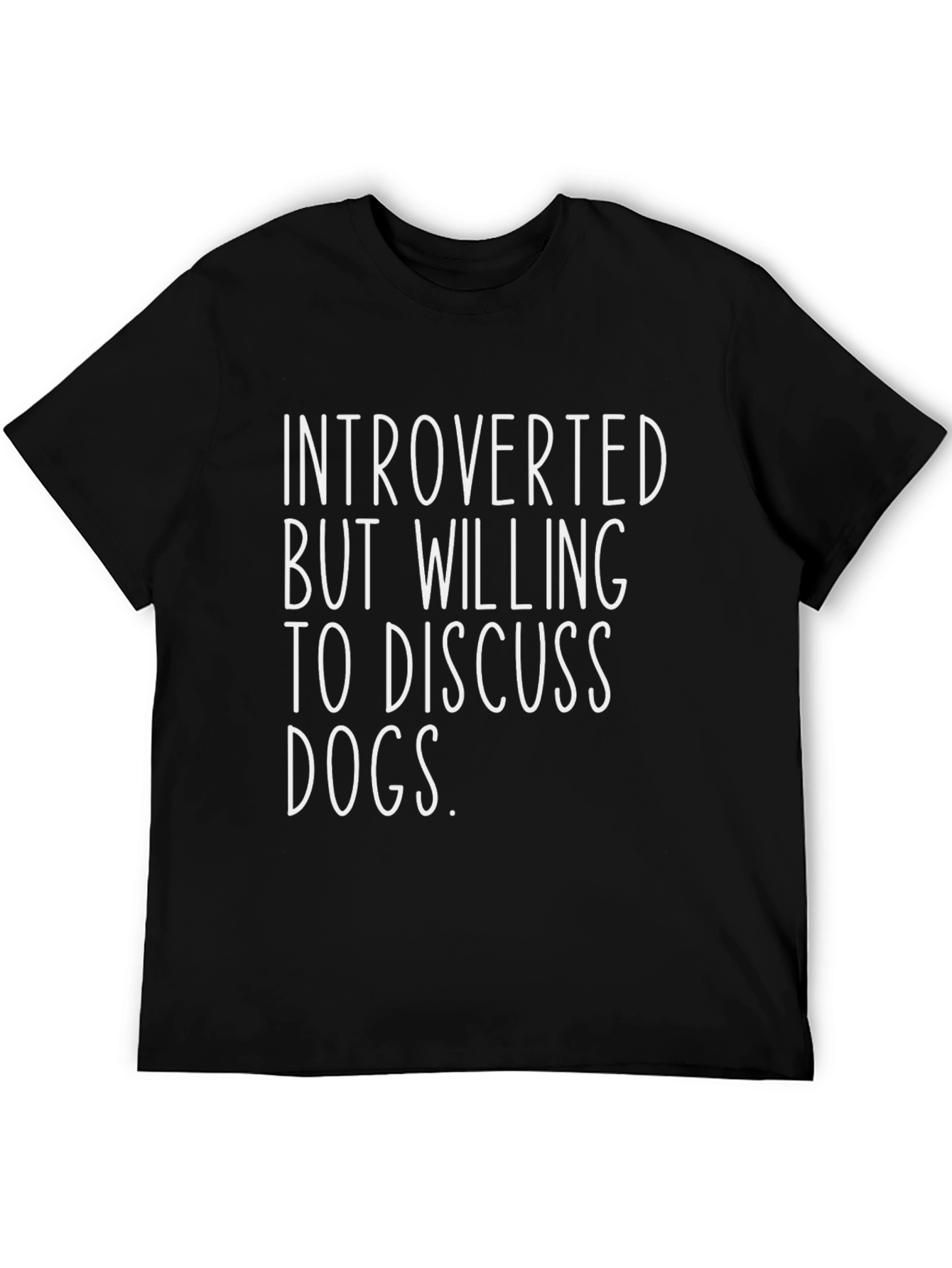 Introverted Dog Lover Graphic Tee