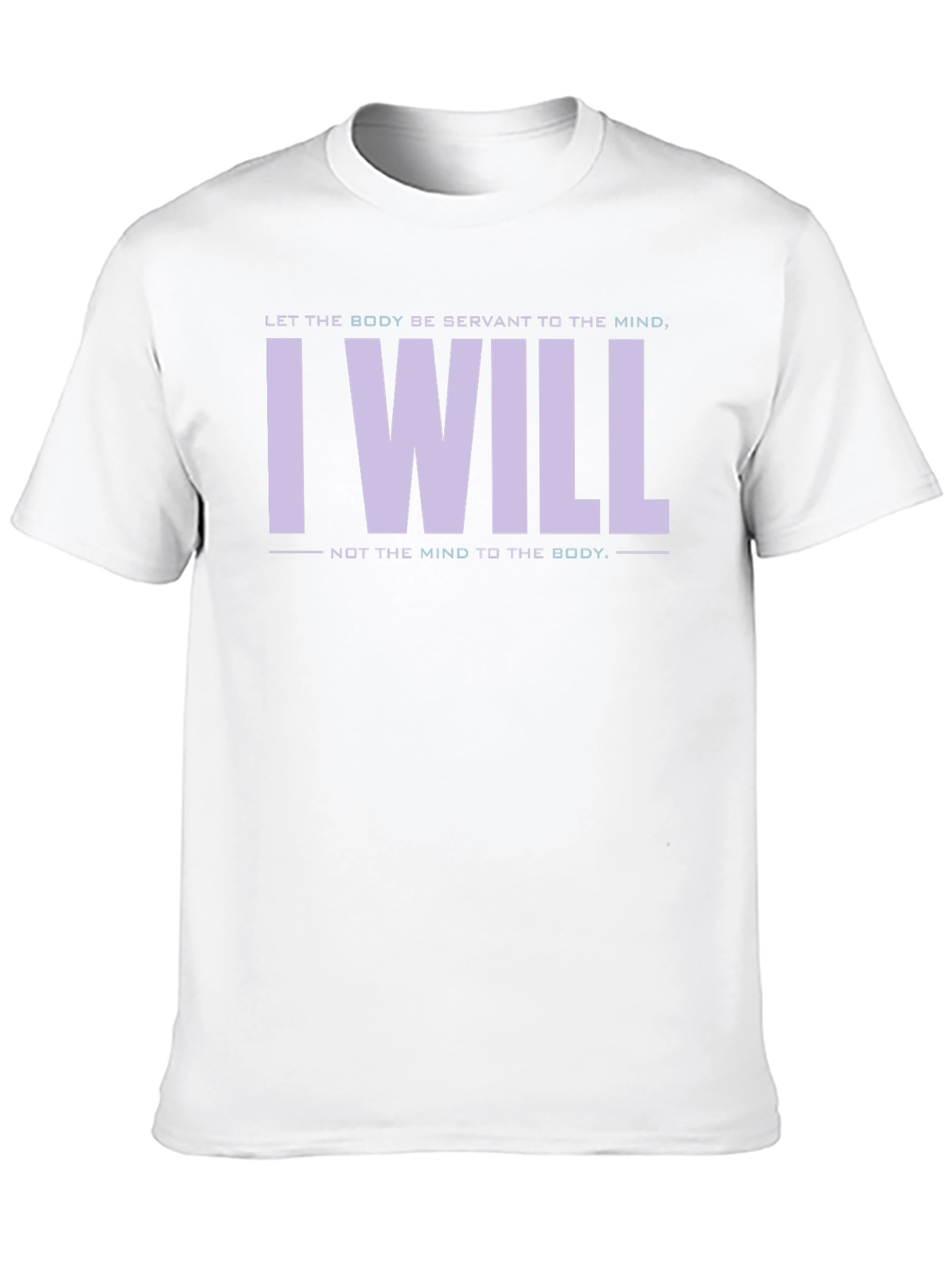 Mind Over Body T-Shirt: Motivational Graphic Tee