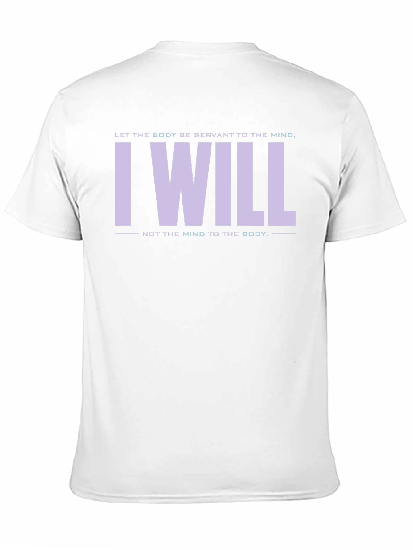 Mind Over Body T-Shirt: Motivational Graphic Tee