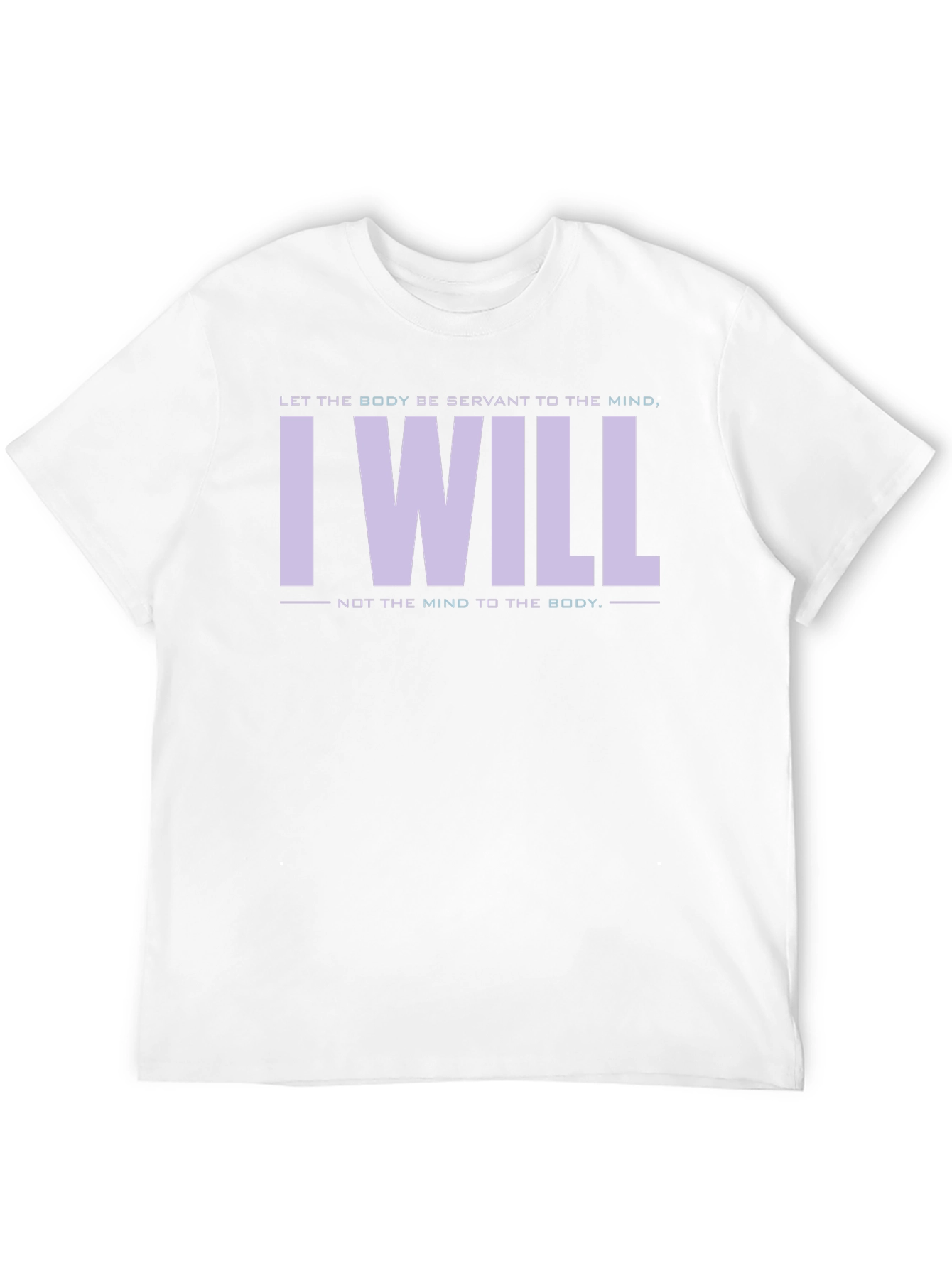 Mind Over Body T-Shirt: Motivational Graphic Tee