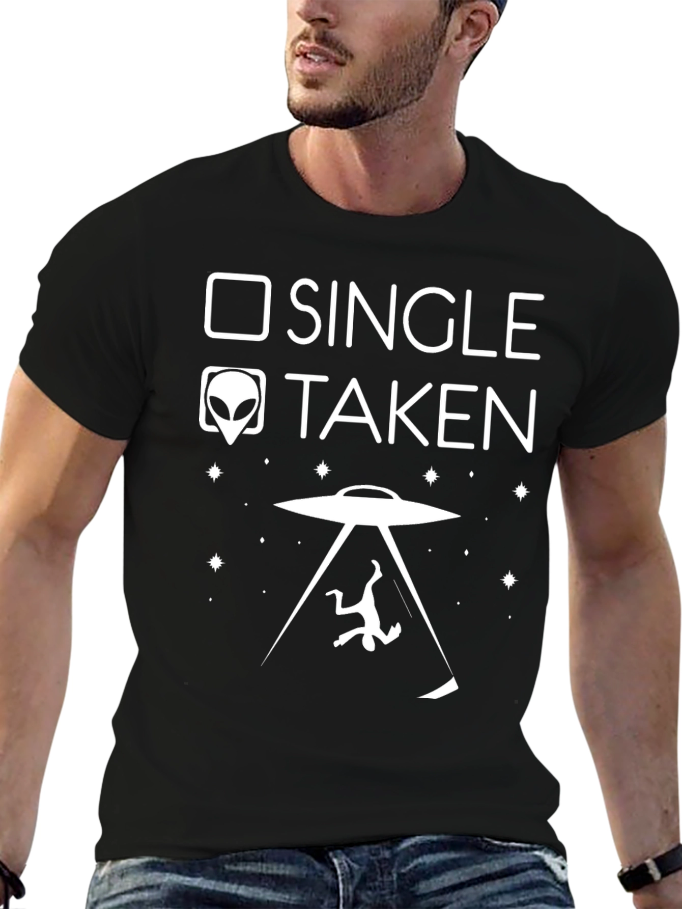 Alien Abduction Relationship Status T-Shirt