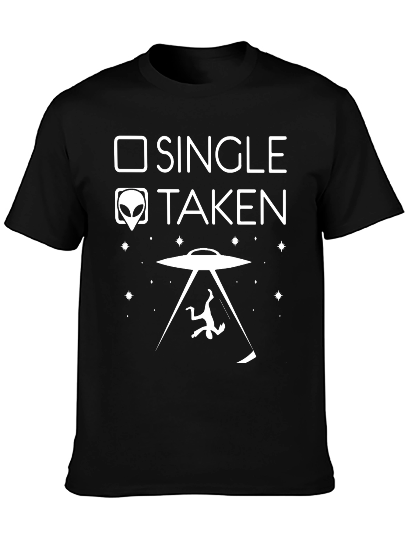 Alien Abduction Relationship Status T-Shirt