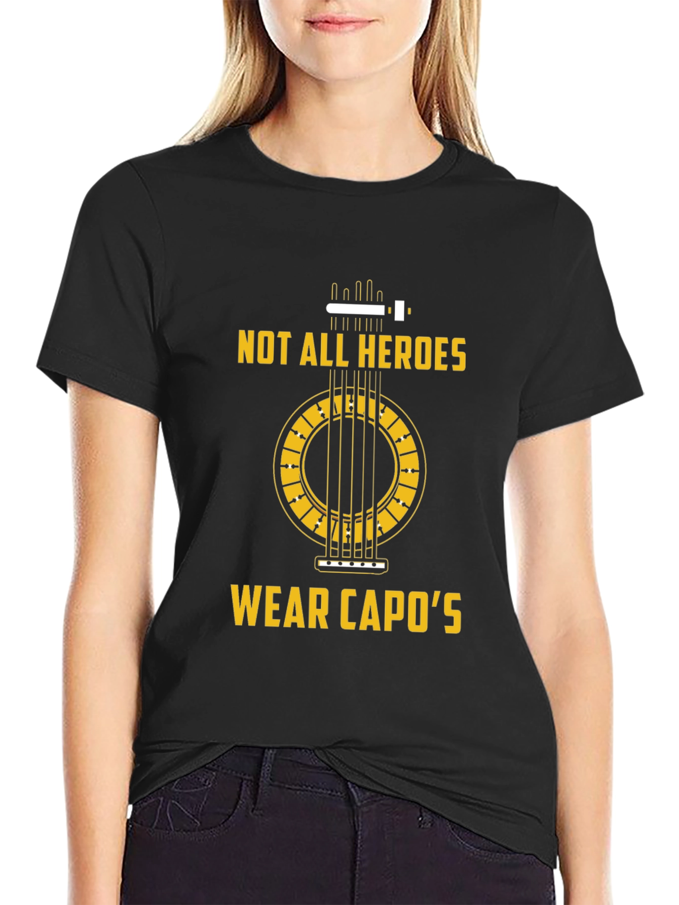 Not All Heroes Wear Capos T-Shirt