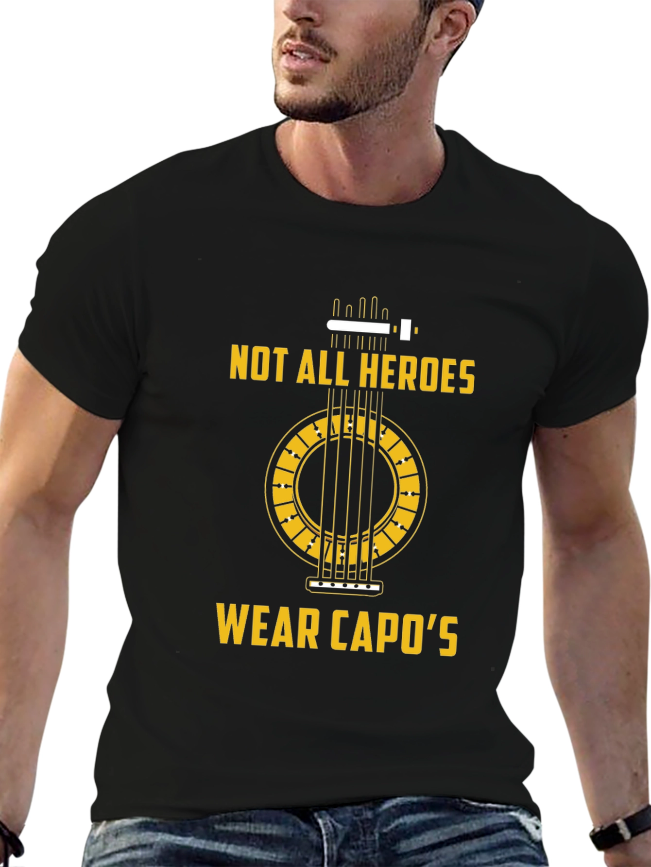 Not All Heroes Wear Capos T-Shirt