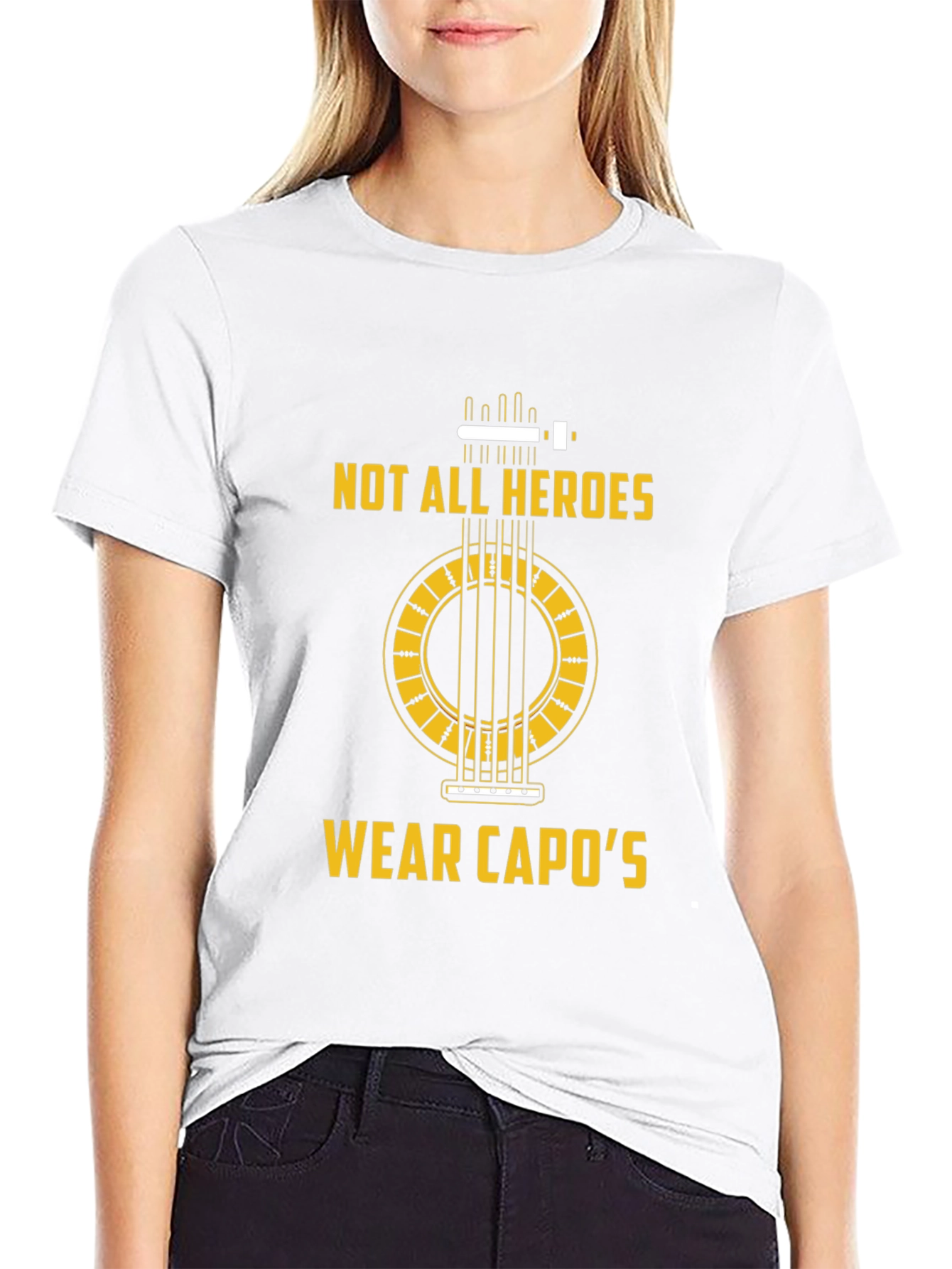 Not All Heroes Wear Capos T-Shirt