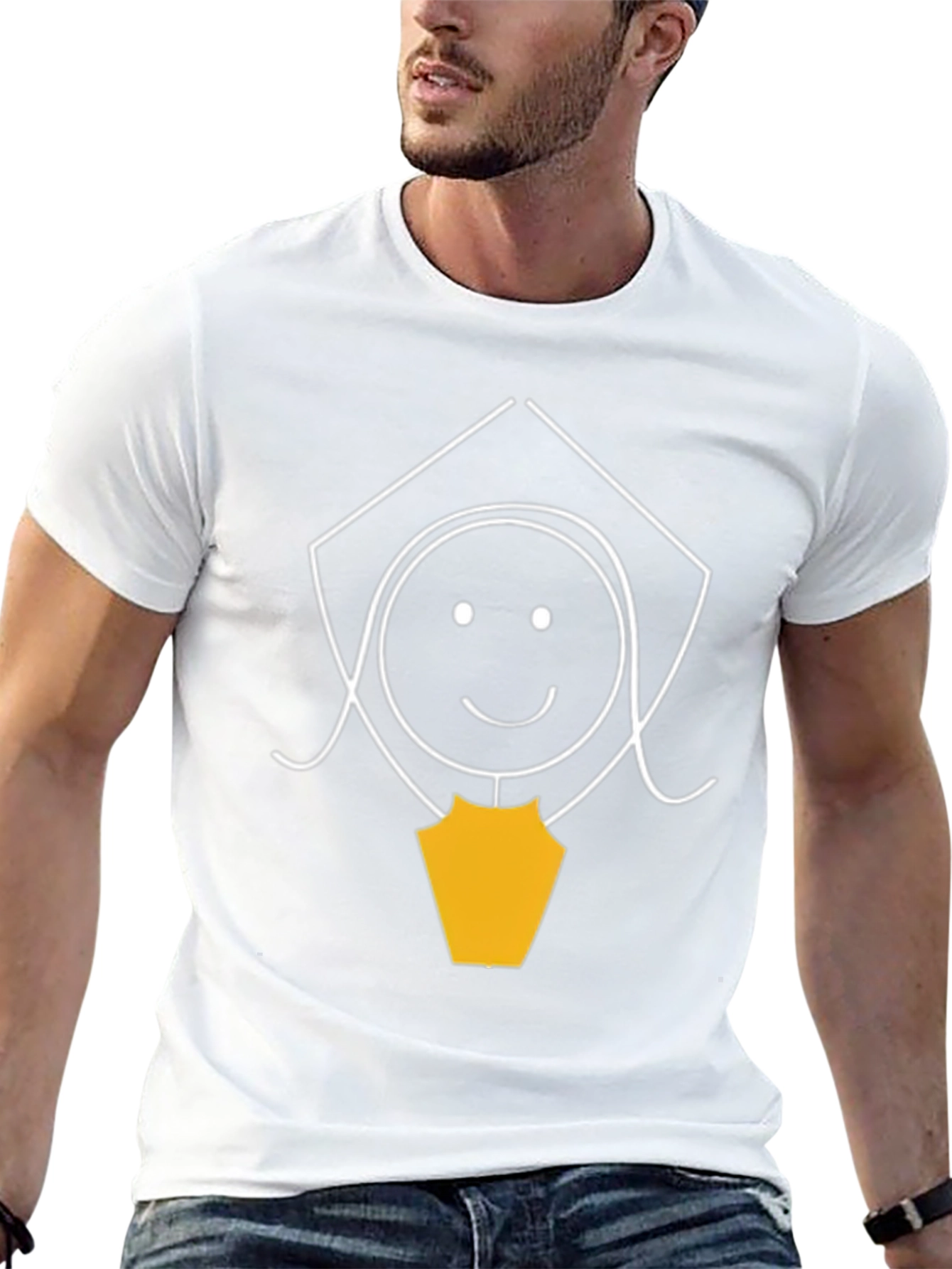 Graduation Girl Graphic Tee - Black Cotton T-Shirt
