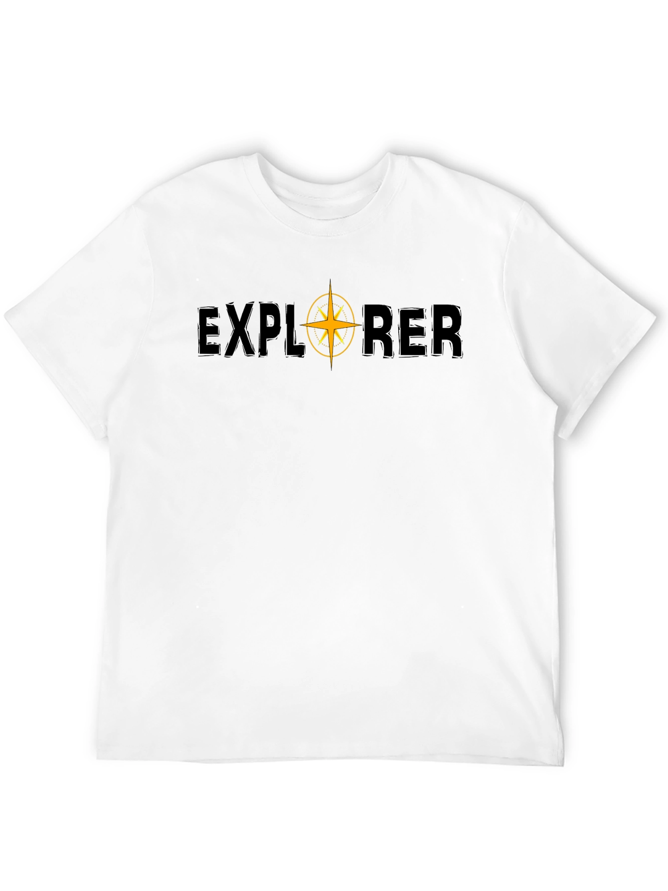 Explorer Compass Graphic Tee - Adventure Awaits!