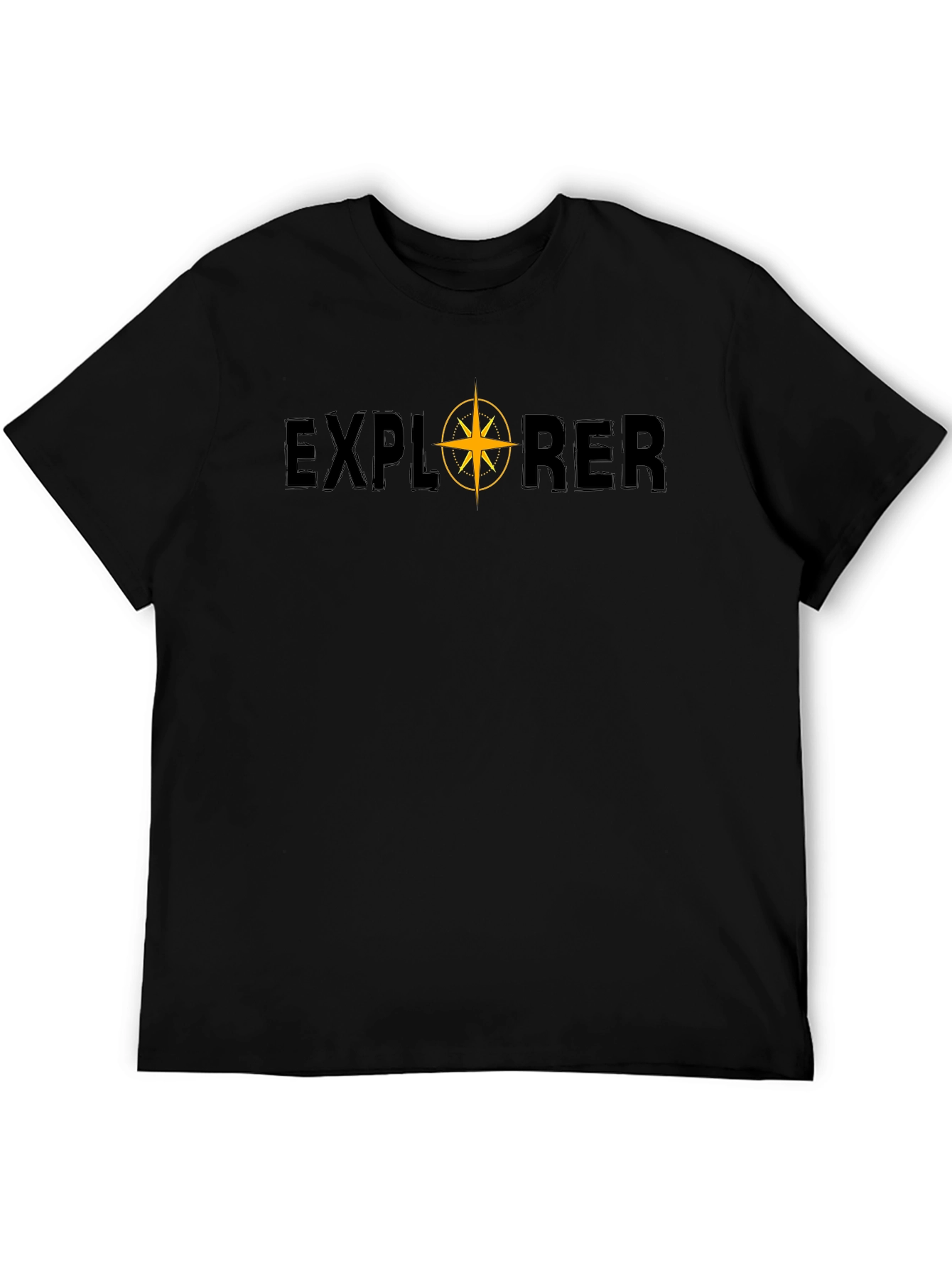 Explorer Compass Graphic Tee - Adventure Awaits!
