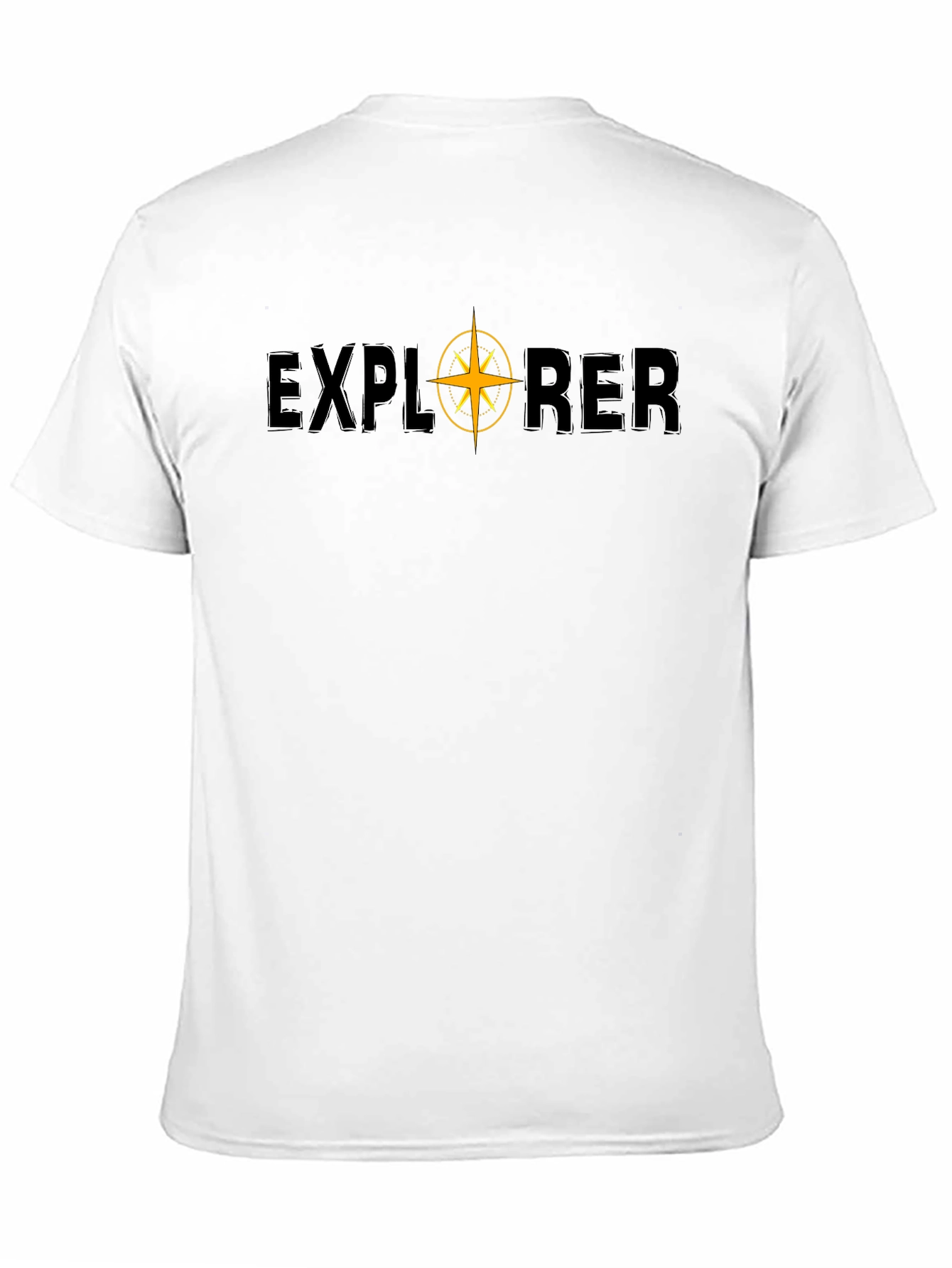 Explorer Compass Graphic Tee - Adventure Awaits!