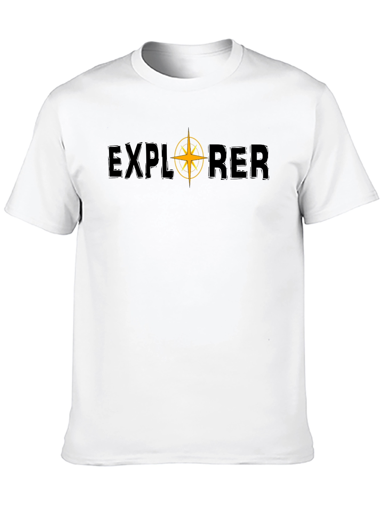 Explorer Compass Graphic Tee - Adventure Awaits!