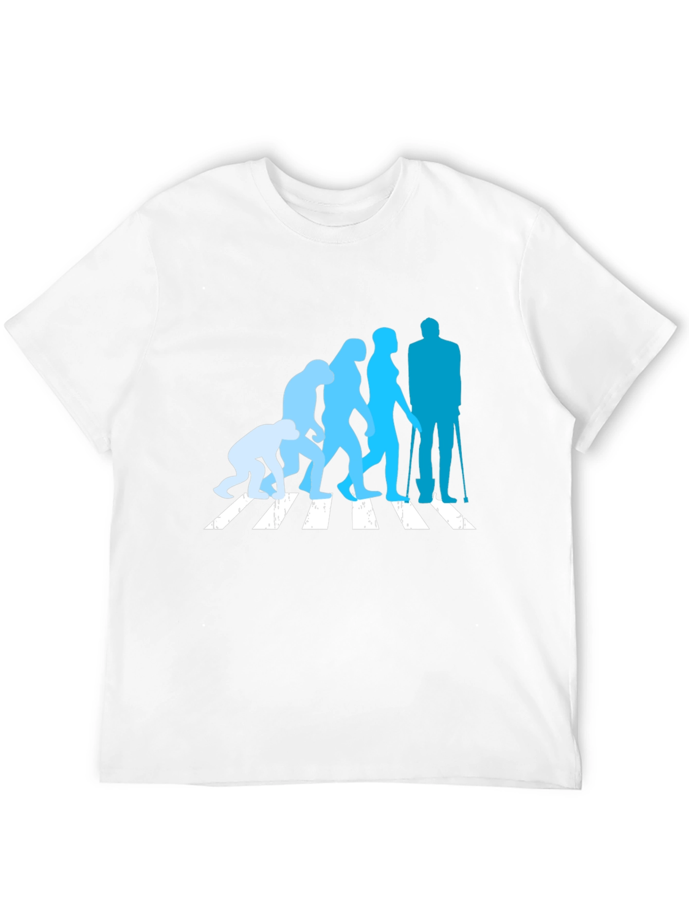 Evolution Crossing T-Shirt - Black Crew Neck