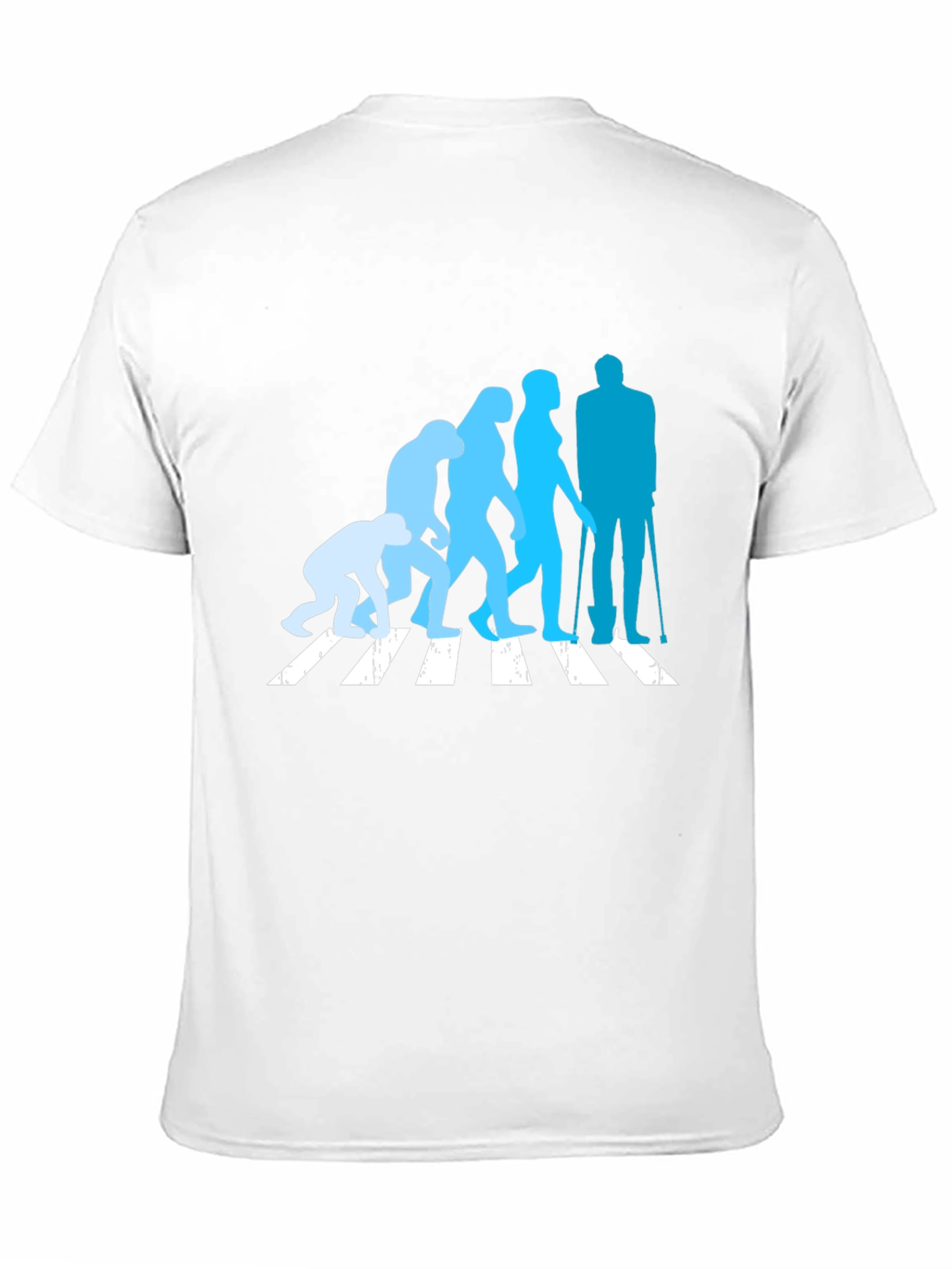 Evolution Crossing T-Shirt - Black Crew Neck