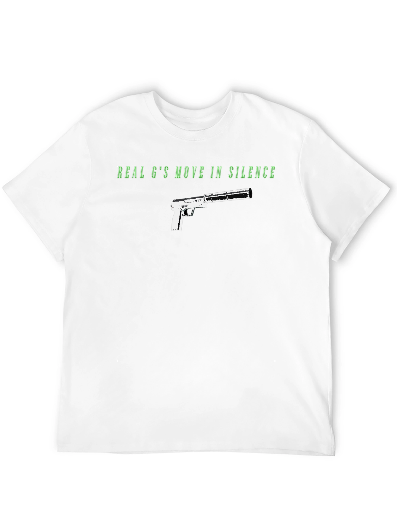 Real Gs Move in Silence Graphic T-Shirt