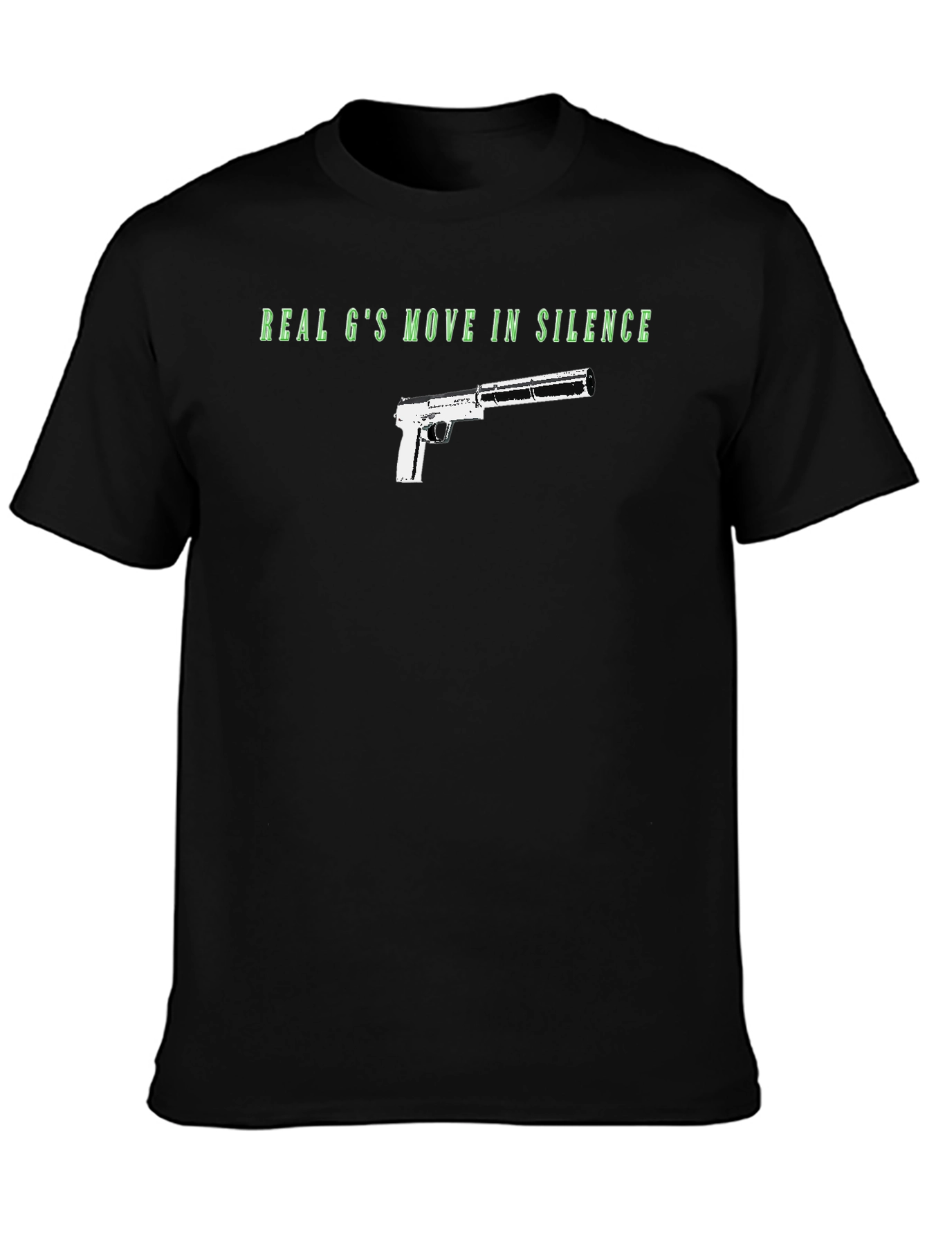 Real Gs Move in Silence Graphic T-Shirt