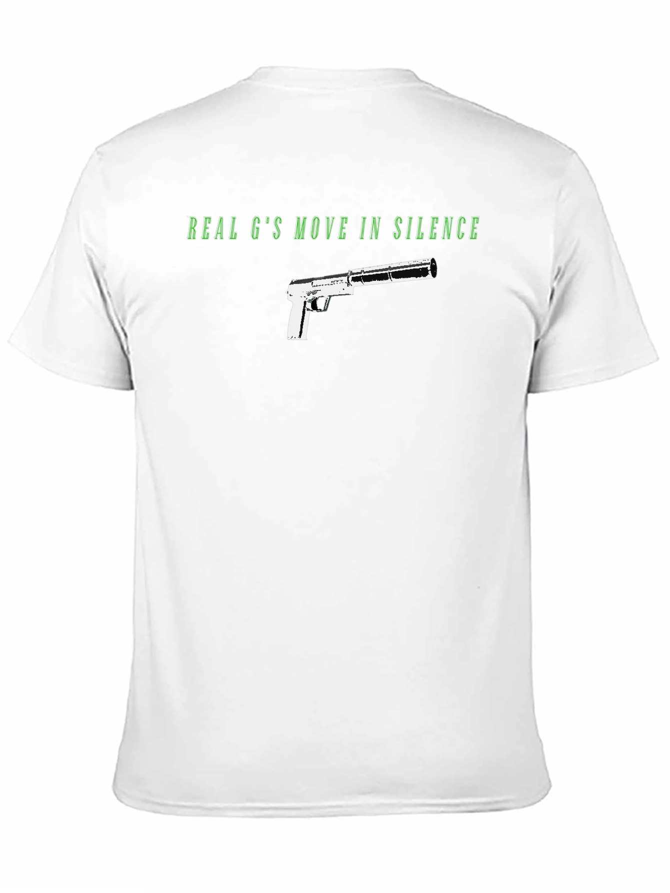 Real Gs Move in Silence Graphic T-Shirt