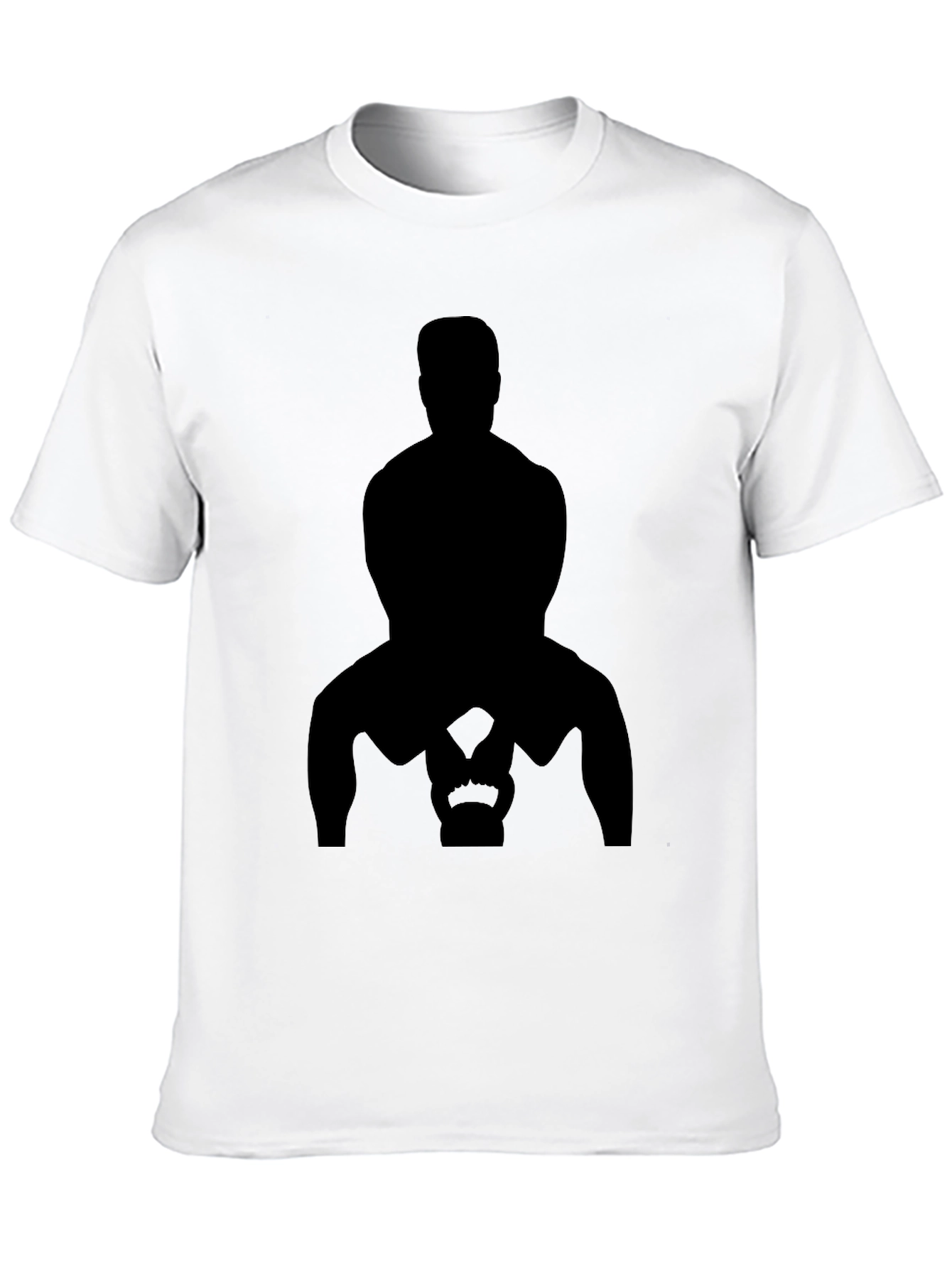 Silhouette Kettlebell Workout T-Shirt
