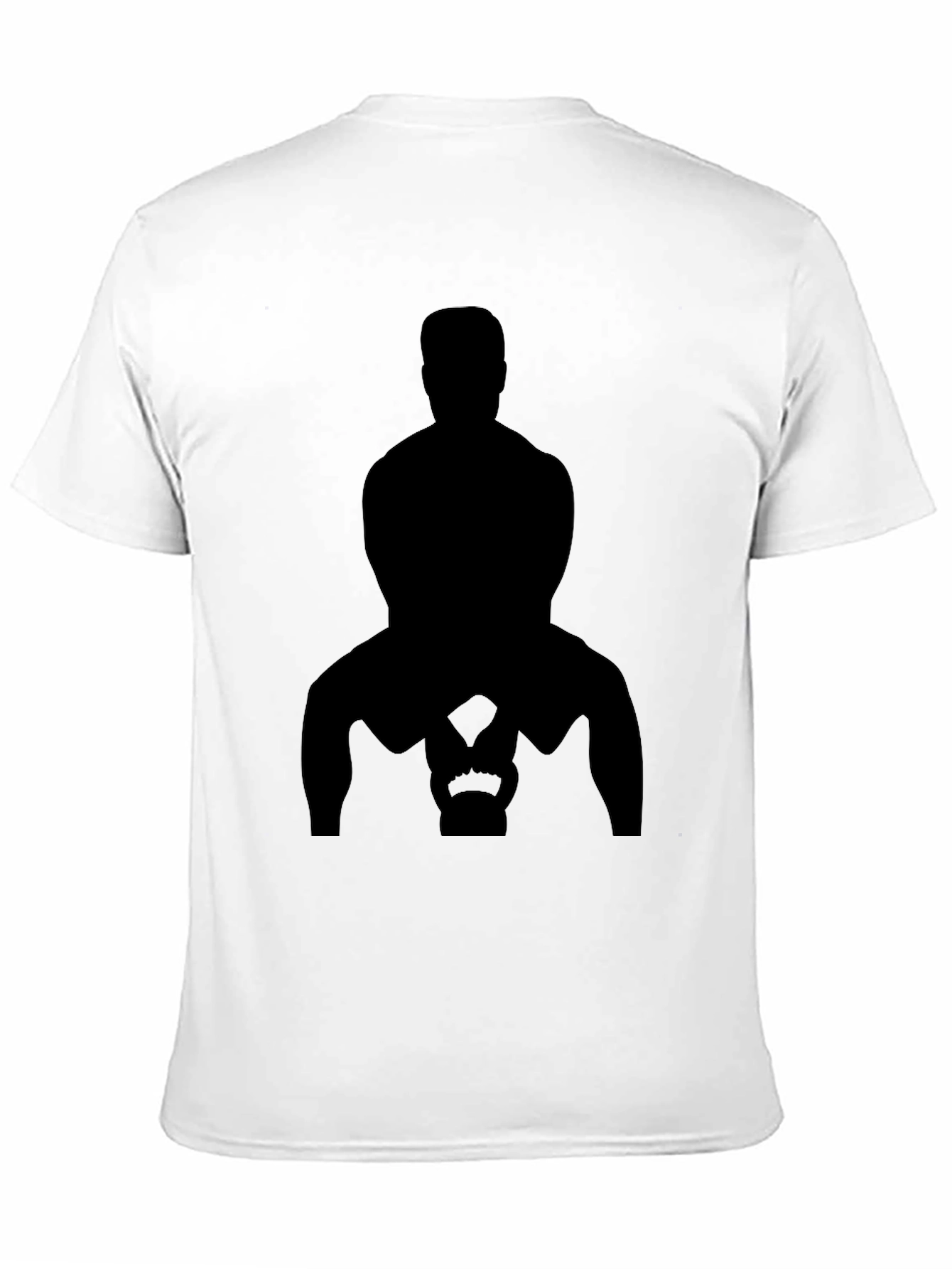 Silhouette Kettlebell Workout T-Shirt